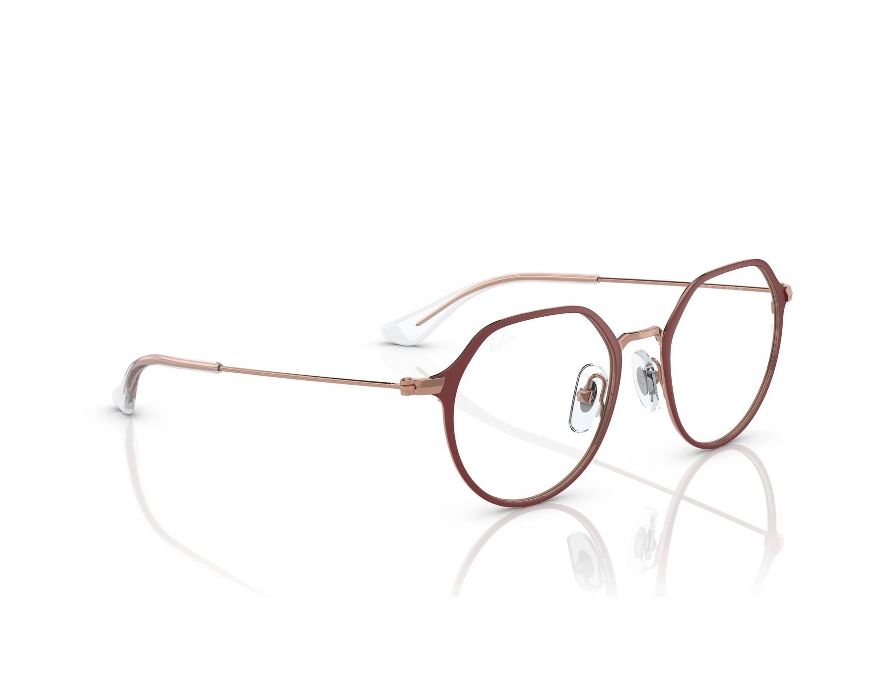 Ray-Ban RY1058 4077 47-18 burgundy  360-Grad-Ansicht 3