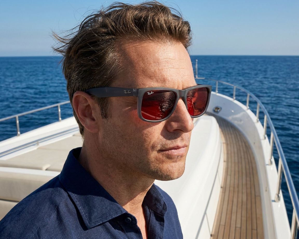 Ray-Ban RB4165 687375 55-16 Gris  360-Grad-Ansicht 10