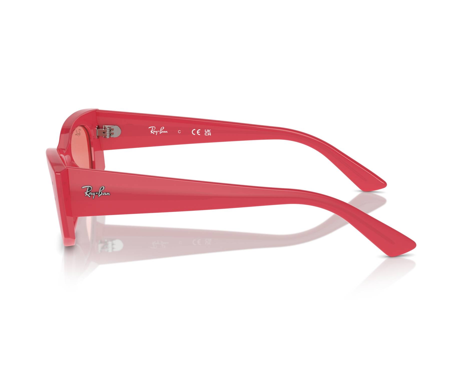 Ray-Ban RB4427 676084 49-20 rot  360-Grad-Ansicht 5