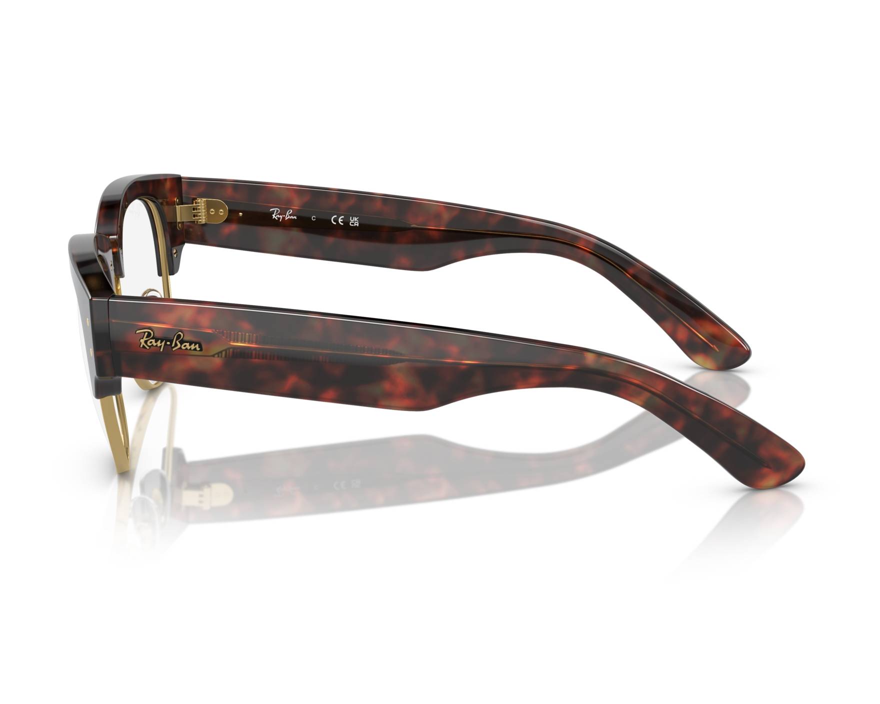 Ray-Ban RX0316V 2372 50-21 Havana  360-Grad-Ansicht 6