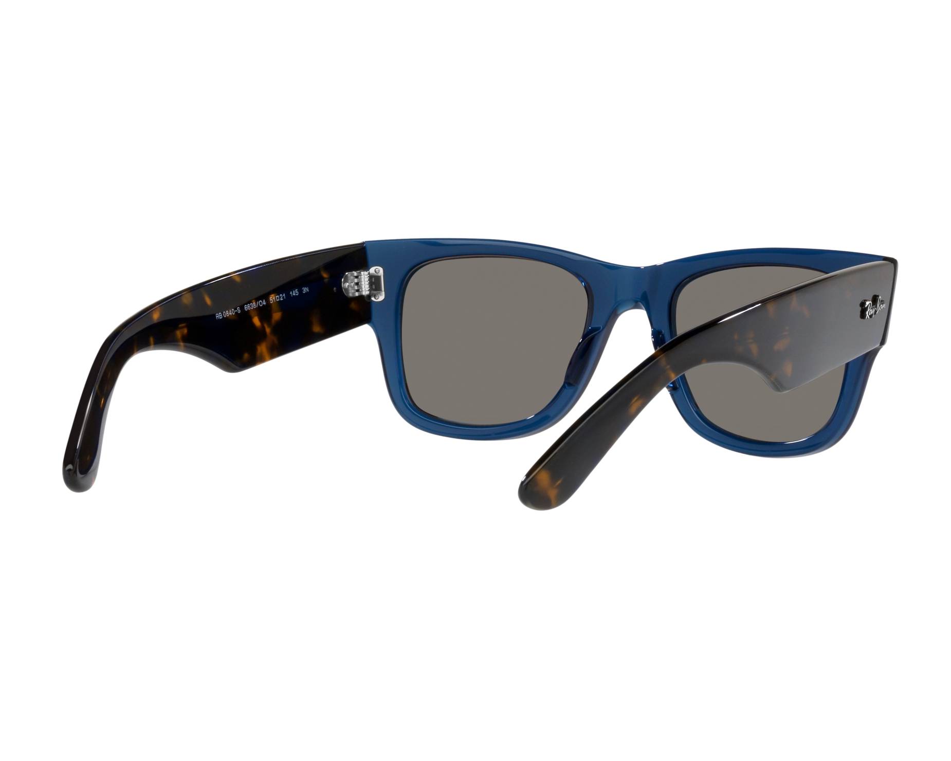 Ray-Ban RB0840S 6638O4 51-21 Blue  360-Grad-Ansicht 9
