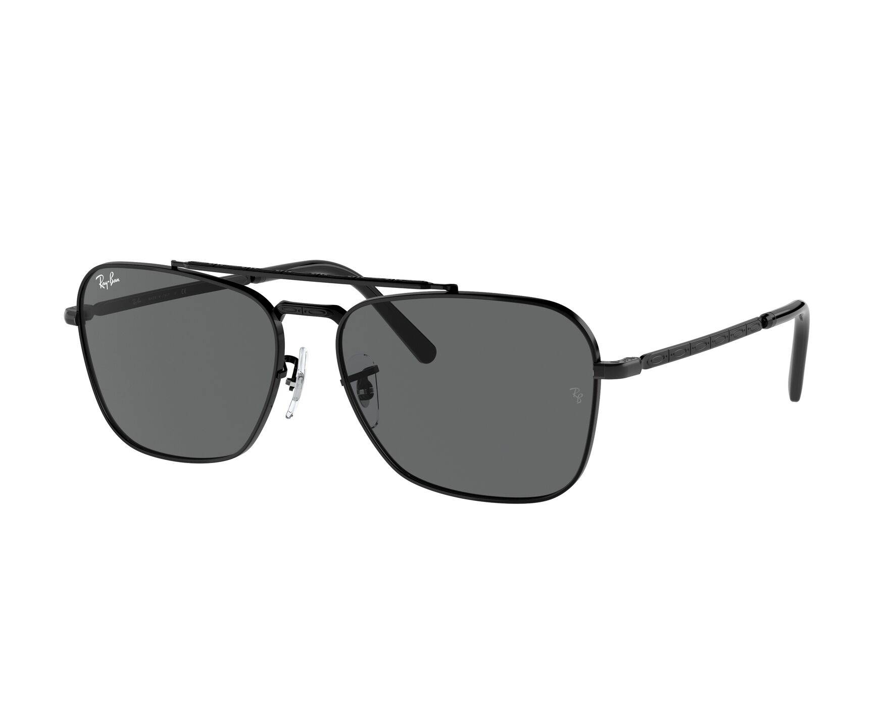 Ray-Ban RB3636 002/B1 58-15 Black  360-Grad-Ansicht 1
