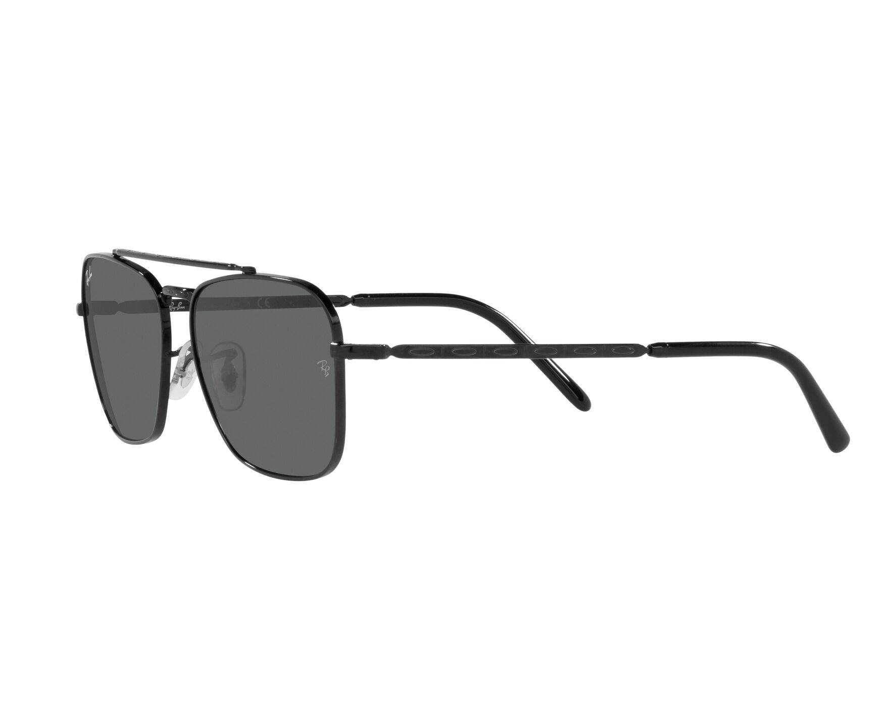 Ray-Ban RB3636 002/B1 58-15 Black  360-Grad-Ansicht 4