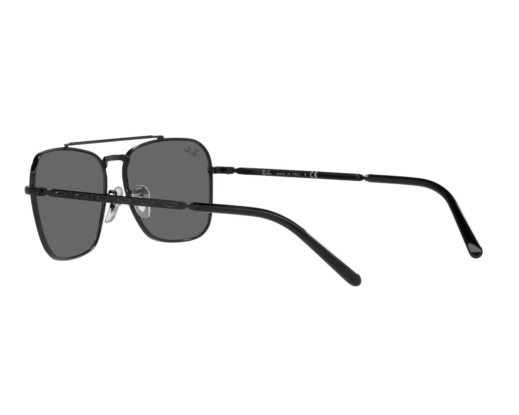 Ray-Ban RB3636 002/B1 58-15 Black  360-Grad-Ansicht 6