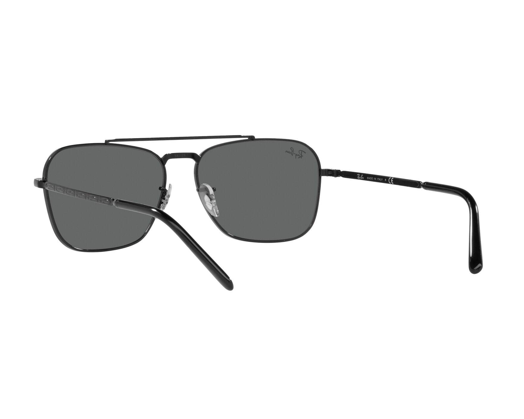 Ray-Ban RB3636 002/B1 58-15 Black  360-Grad-Ansicht 7