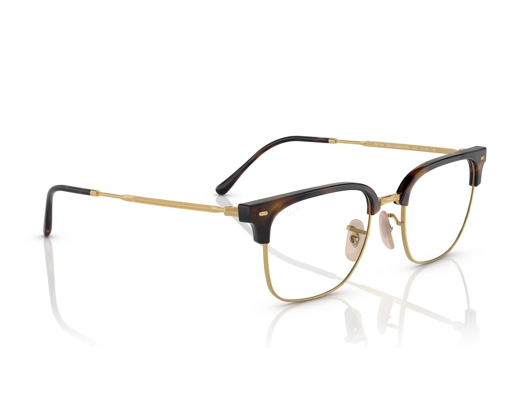 Ray-Ban RX7216 2012 51-20 havana  360-Grad-Ansicht 3
