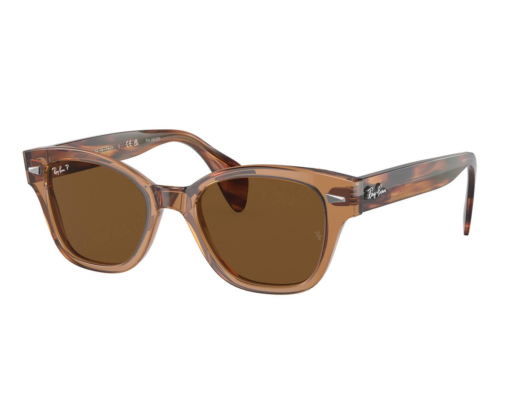 Ray-Ban RB0880S 664057 52-19 Brown  360-Grad-Ansicht 2