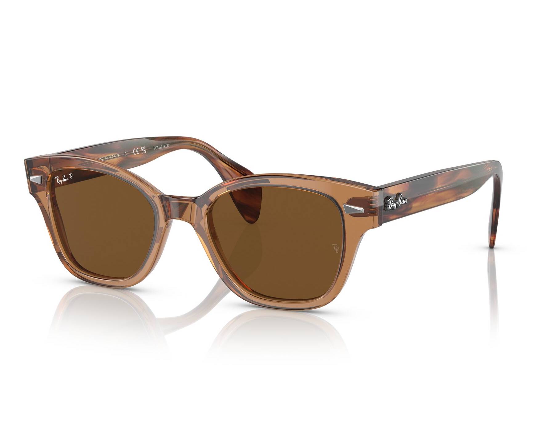 Ray-Ban RB0880S 664057 52-19 Brown  360-Grad-Ansicht 8