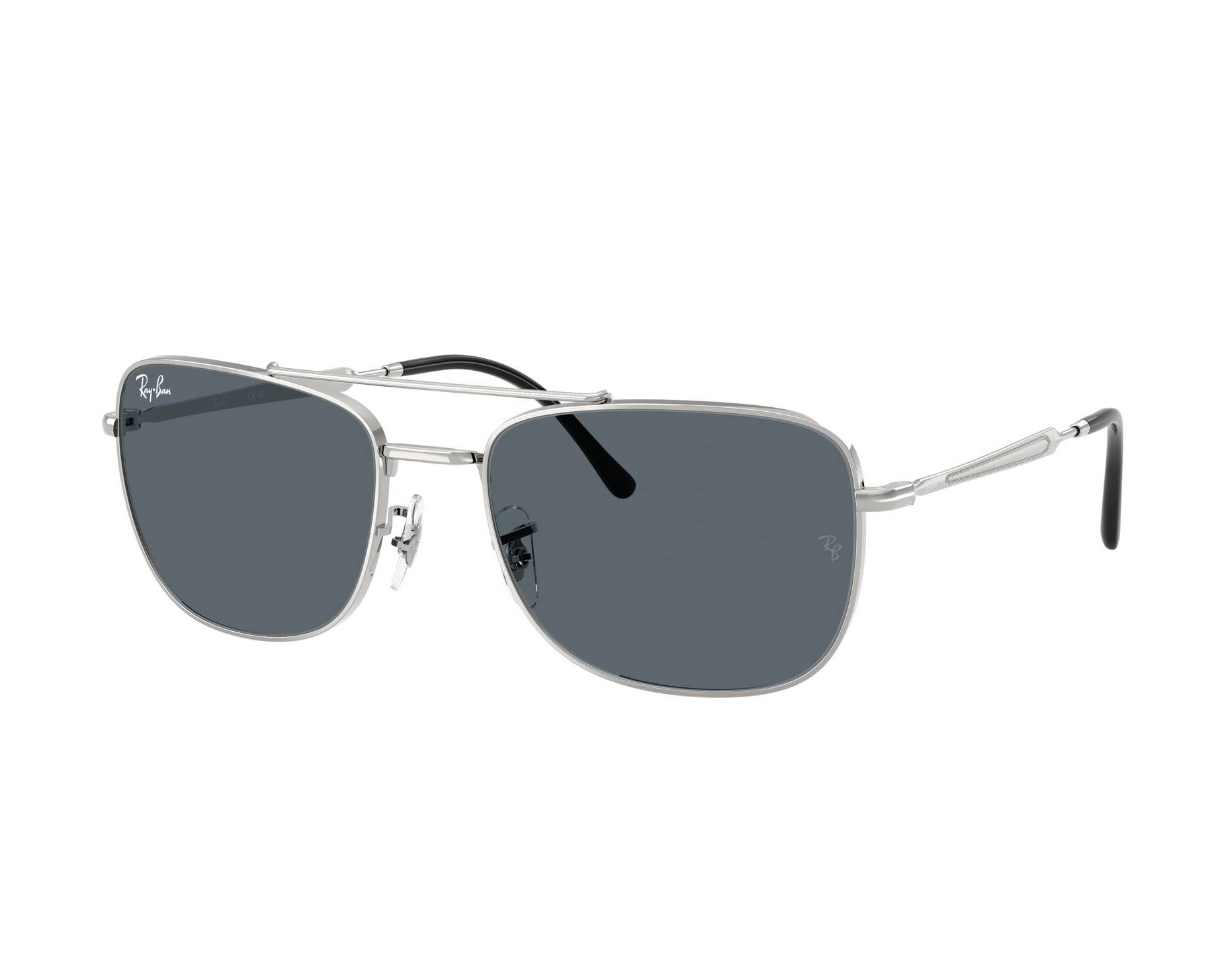 Ray-Ban RB3755 003/R5 62-19 silber  360-Grad-Ansicht 1