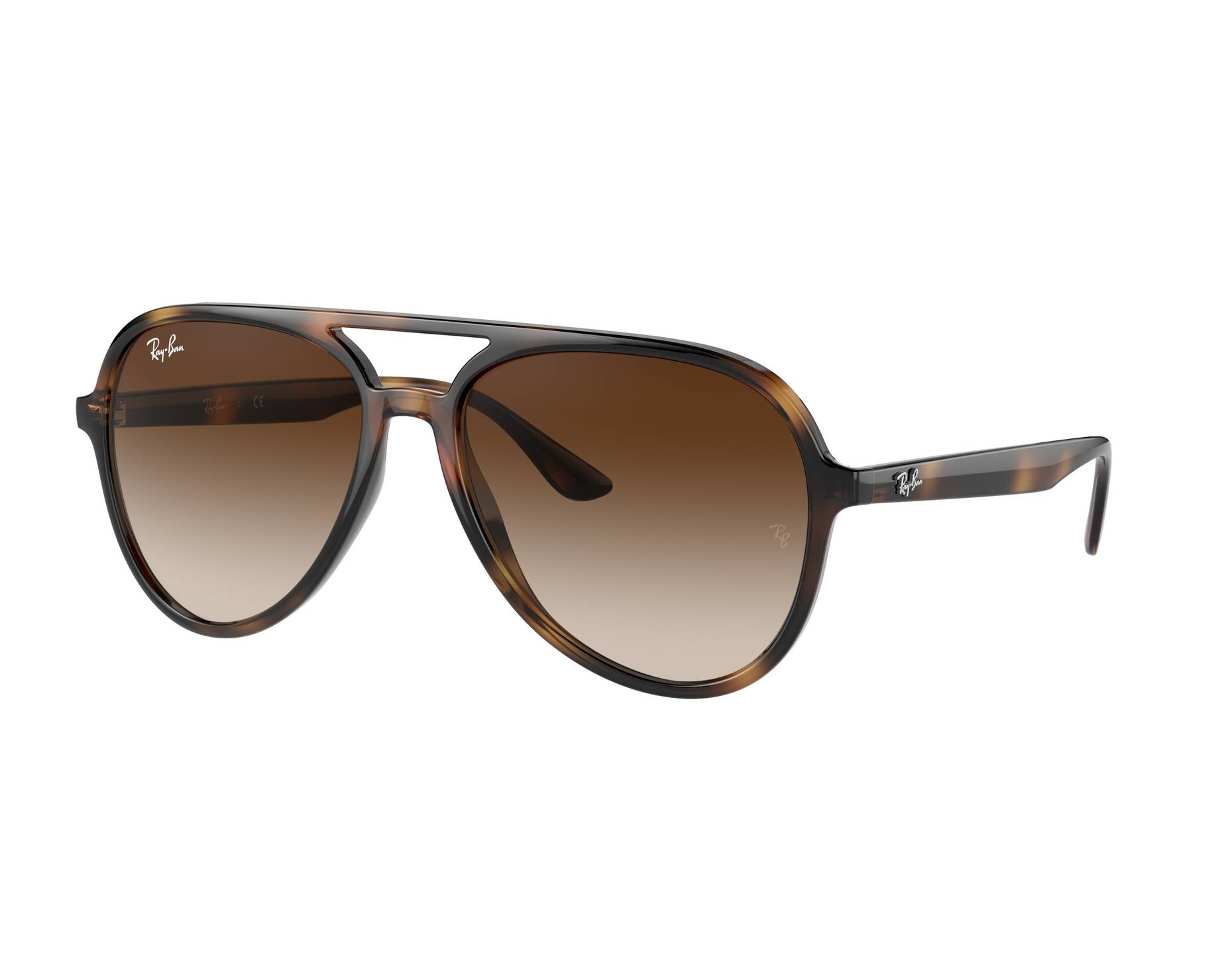 Ray-Ban RB4376 710/13 57-16 Havana  360-Grad-Ansicht 1