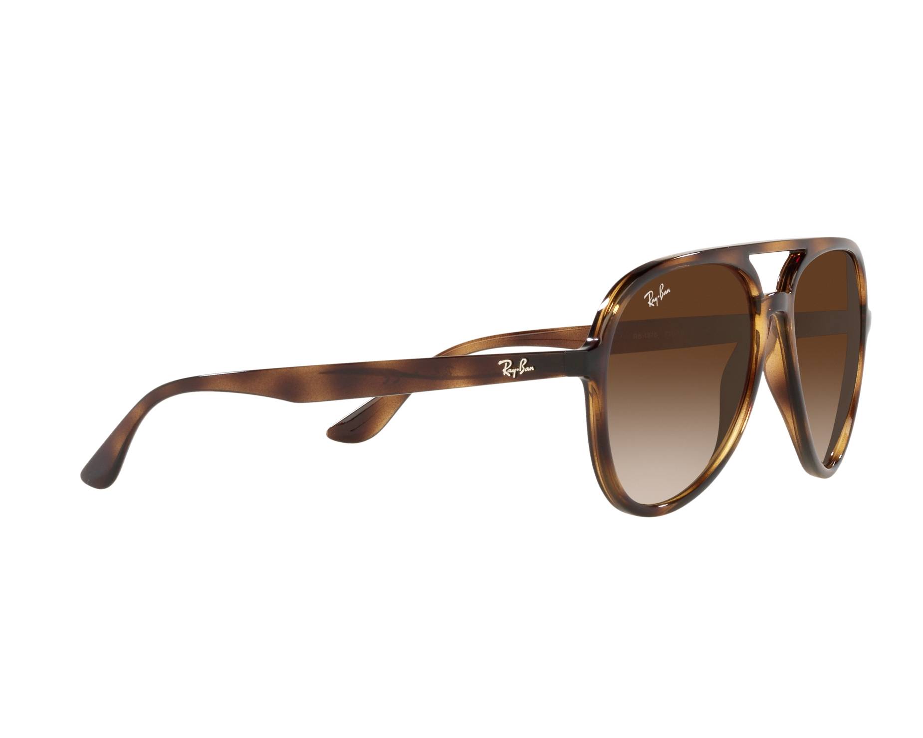 Ray-Ban RB4376 710/13 57-16 Havana  360-Grad-Ansicht 12