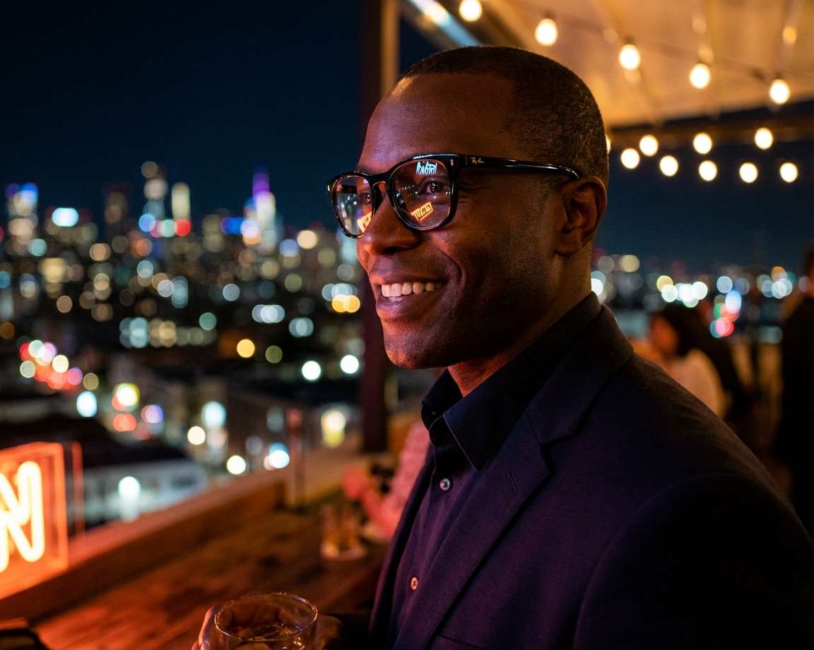 Ray-Ban RX2210V 2000 51-21 Noir  360-Grad-Ansicht 7