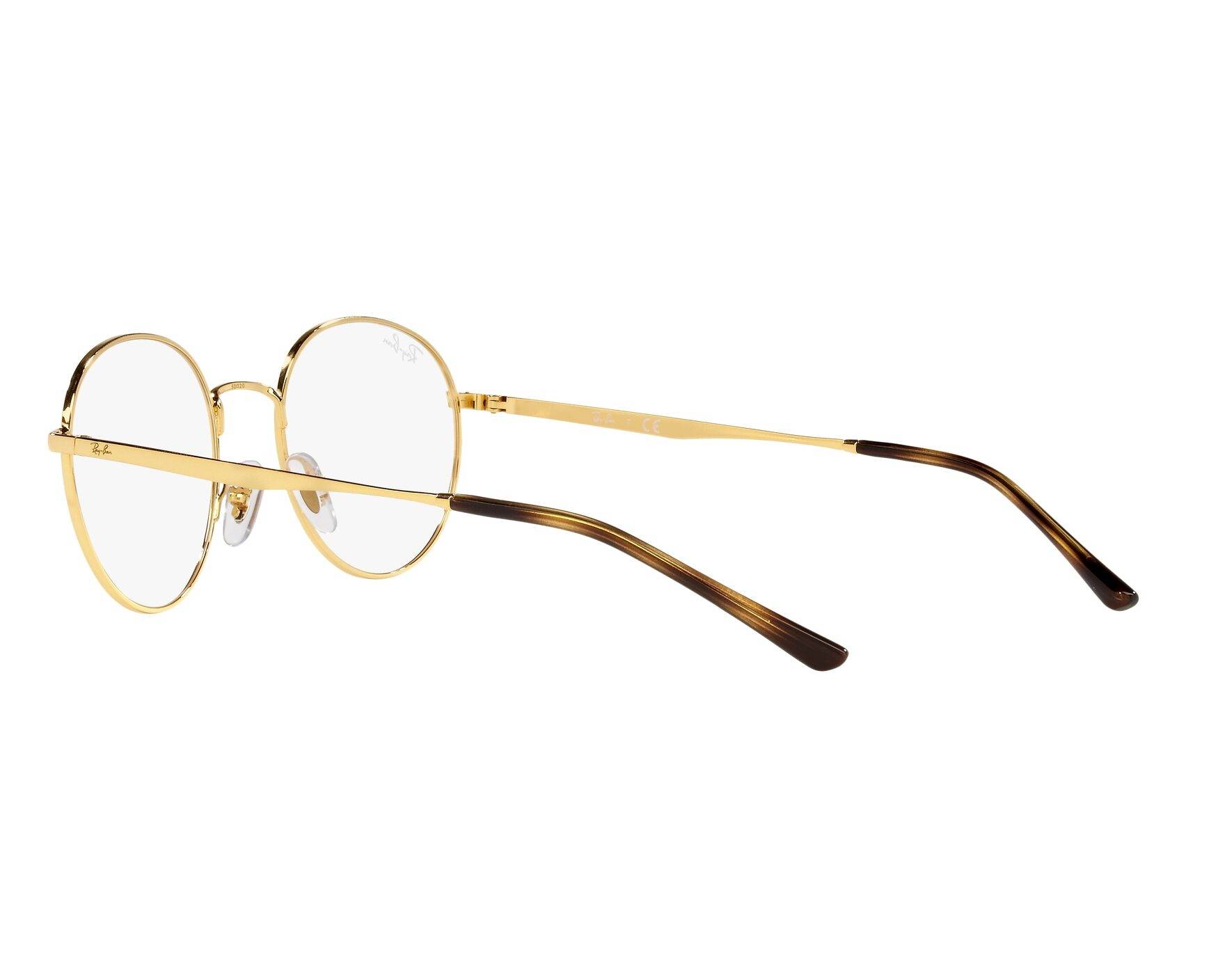 Ray-Ban RX3681V 2500 48-20 gold  360-Grad-Ansicht 5