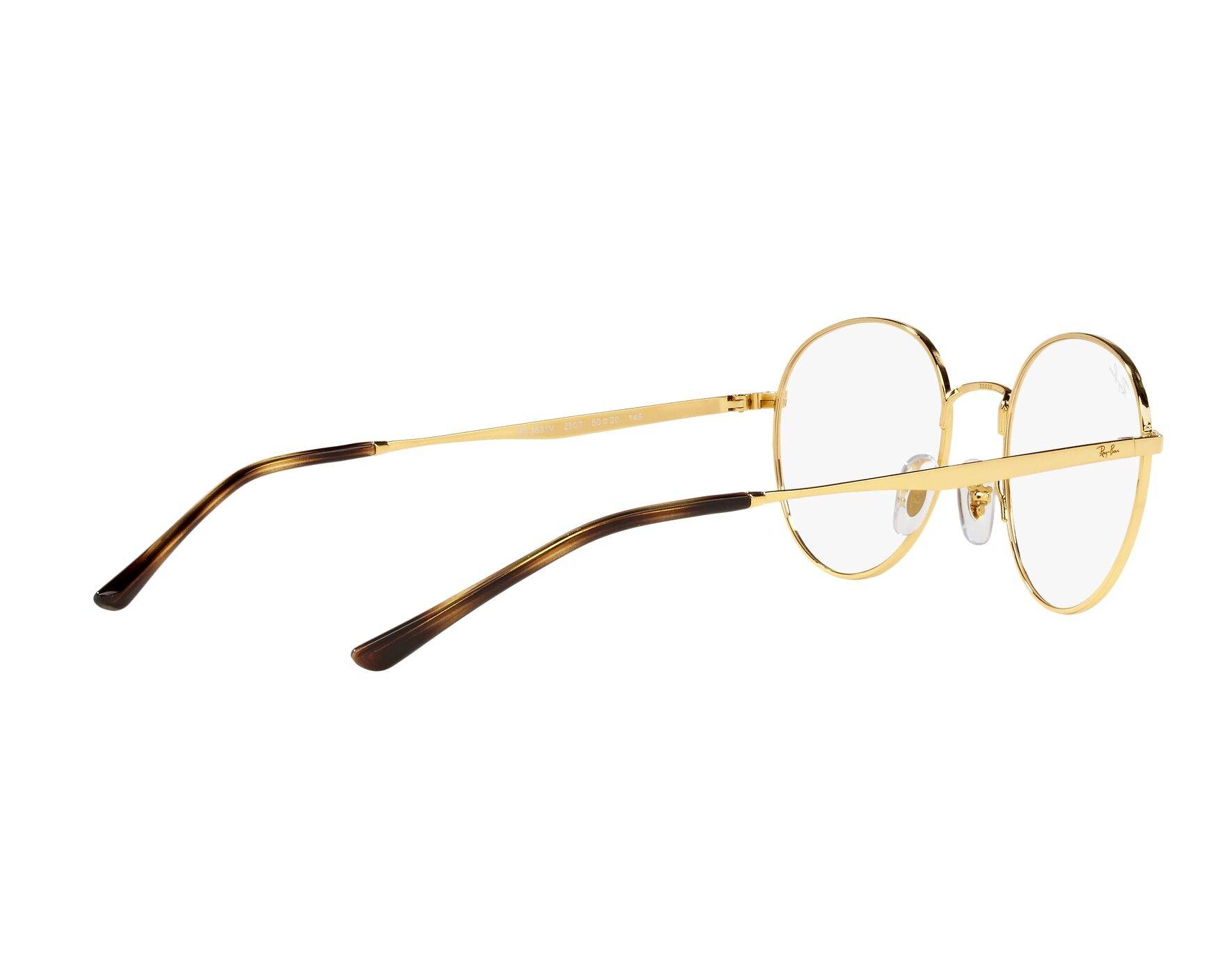 Ray-Ban RX3681V 2500 48-20 gold  360-Grad-Ansicht 9