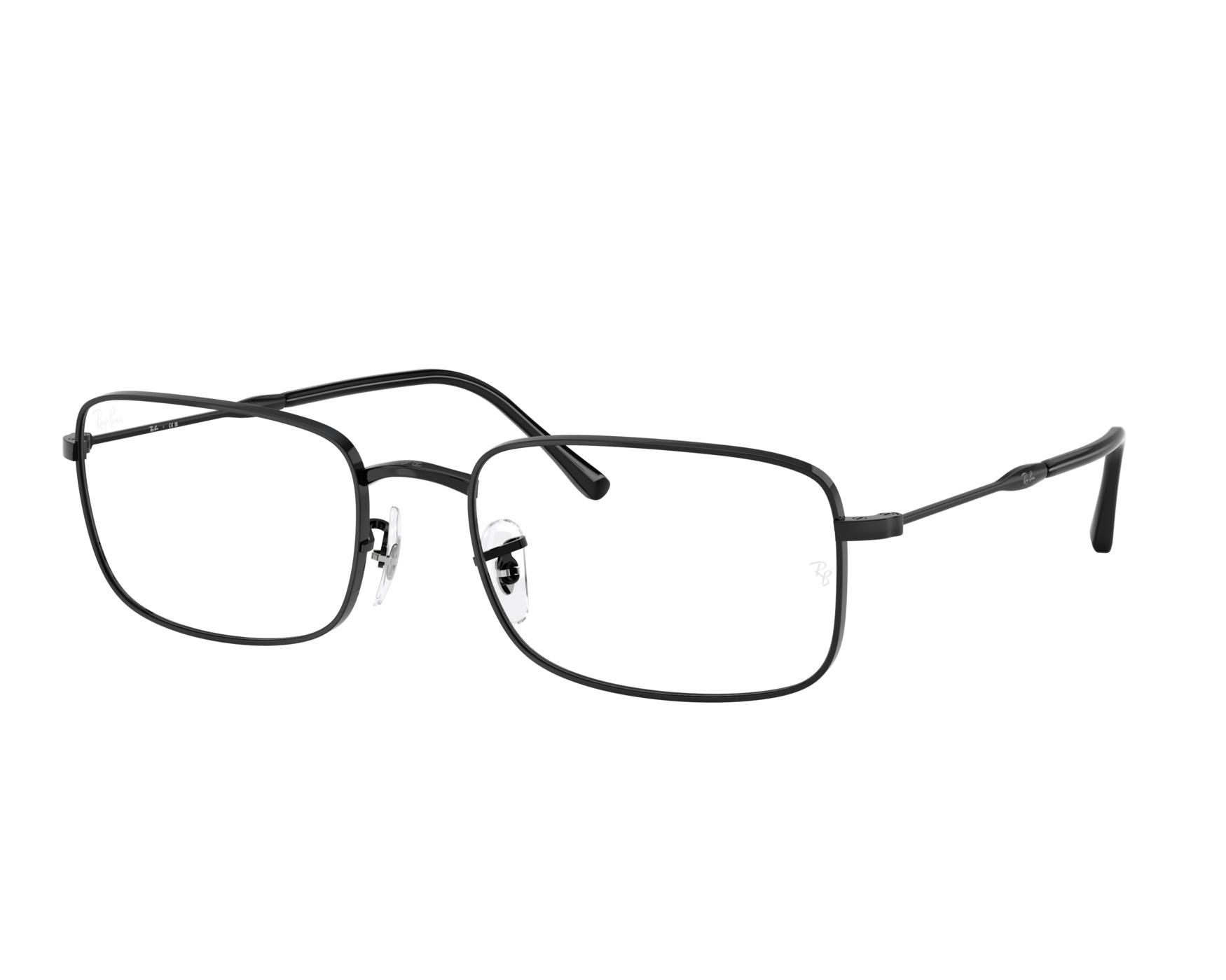 Ray-Ban RX3746V 2509 54-20 Black  360-Grad-Ansicht 1