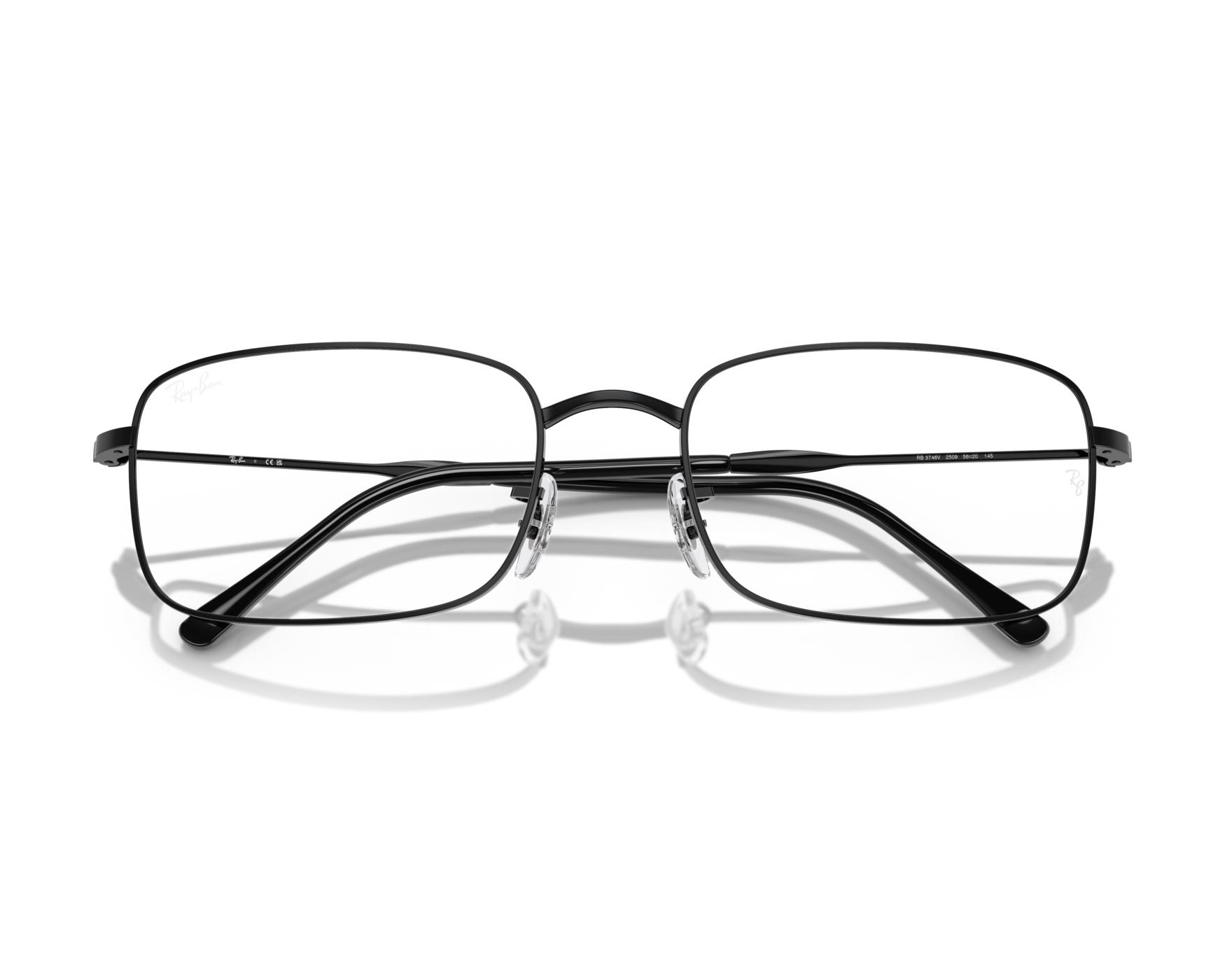 Ray-Ban RX3746V 2509 54-20 Black  360-Grad-Ansicht 3