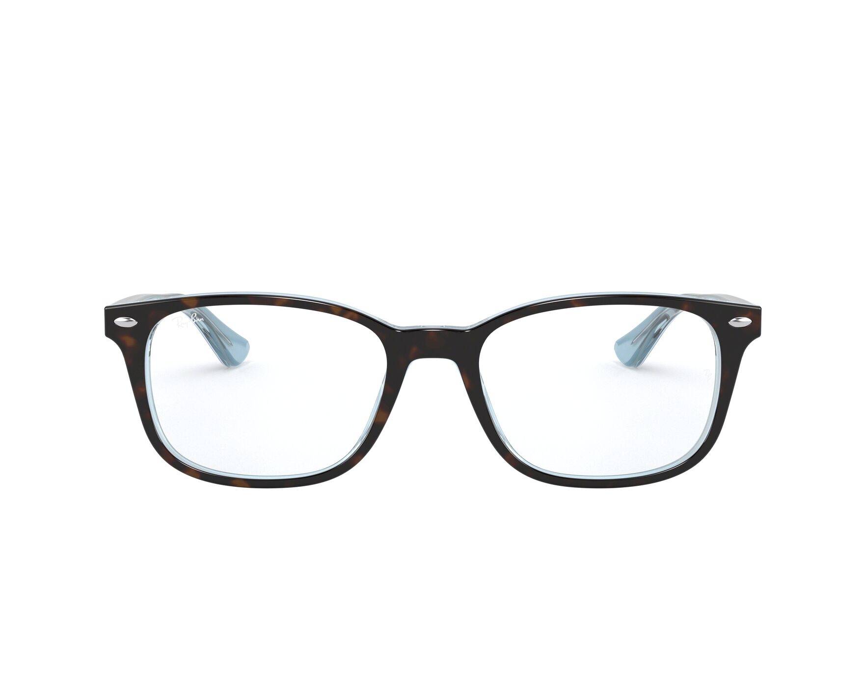 Ray-Ban RX5375 5883 51-18 Marron  360-Grad-Ansicht 1