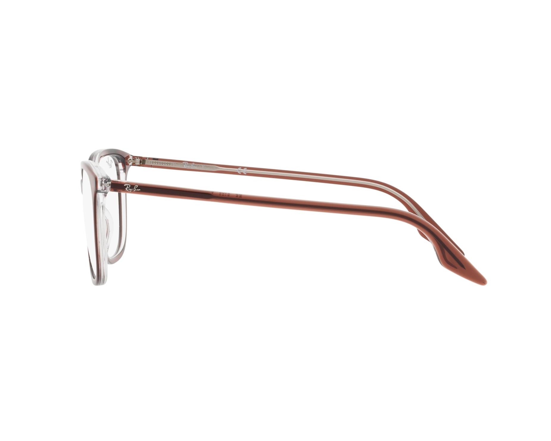 Ray-Ban RX5406 8171 52-18 Brown  360-Grad-Ansicht 5