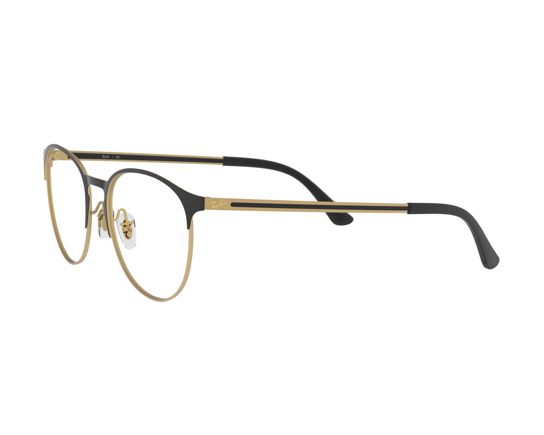 Ray-Ban RX6375 3051 51-18 schwarz  360-Grad-Ansicht 4