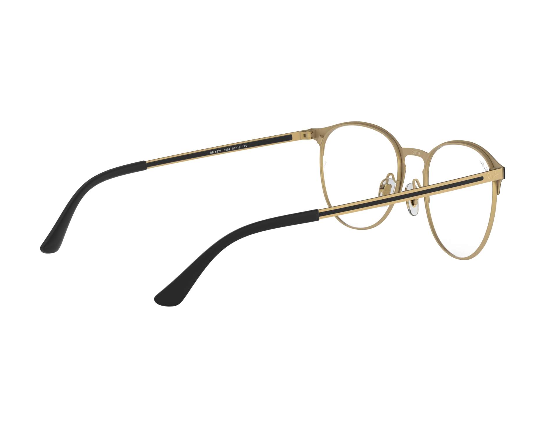 Ray-Ban RX6375 3051 51-18 schwarz  360-Grad-Ansicht 10