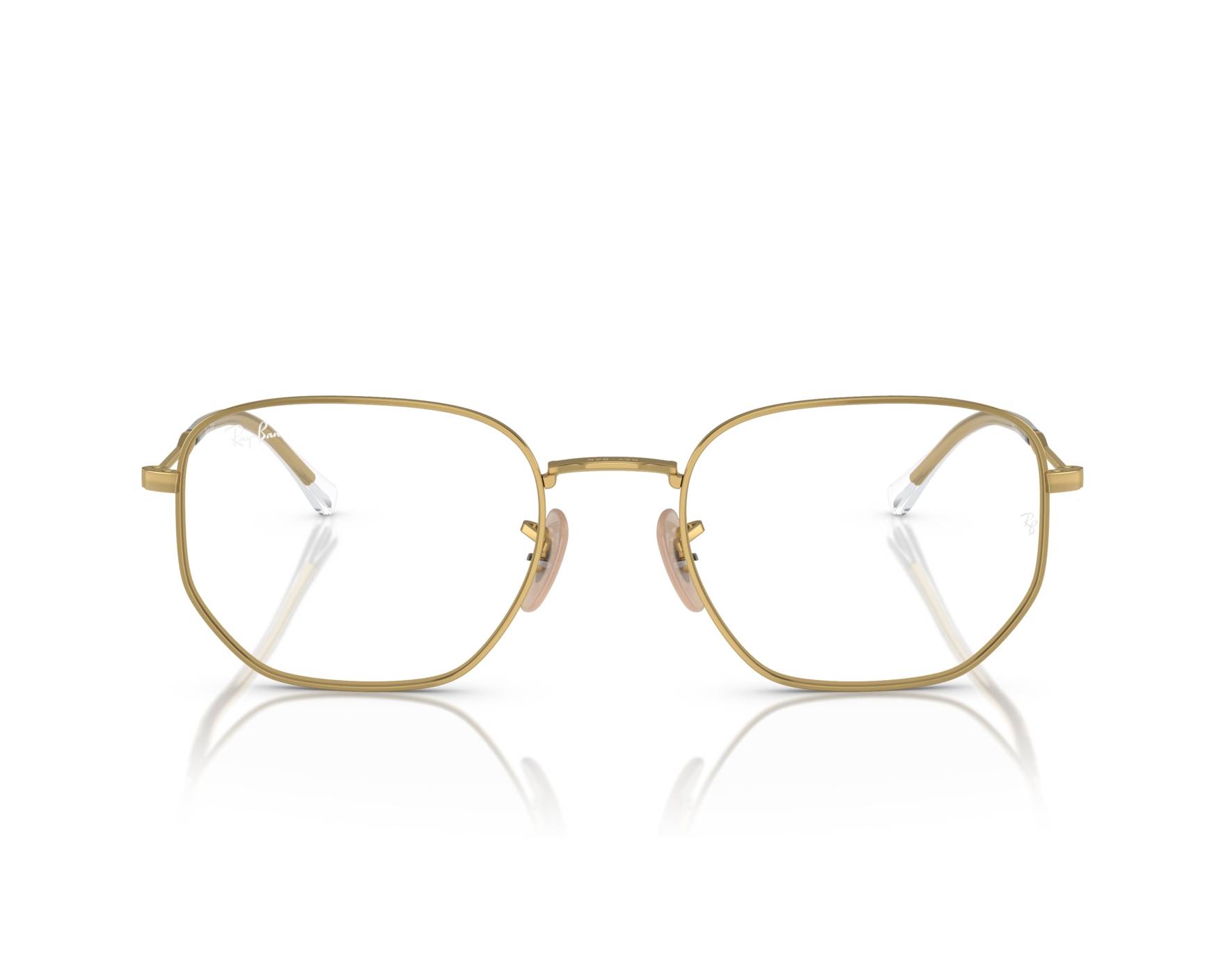 Ray-Ban RX6496 2500 51-20 Gold  360-Grad-Ansicht 5