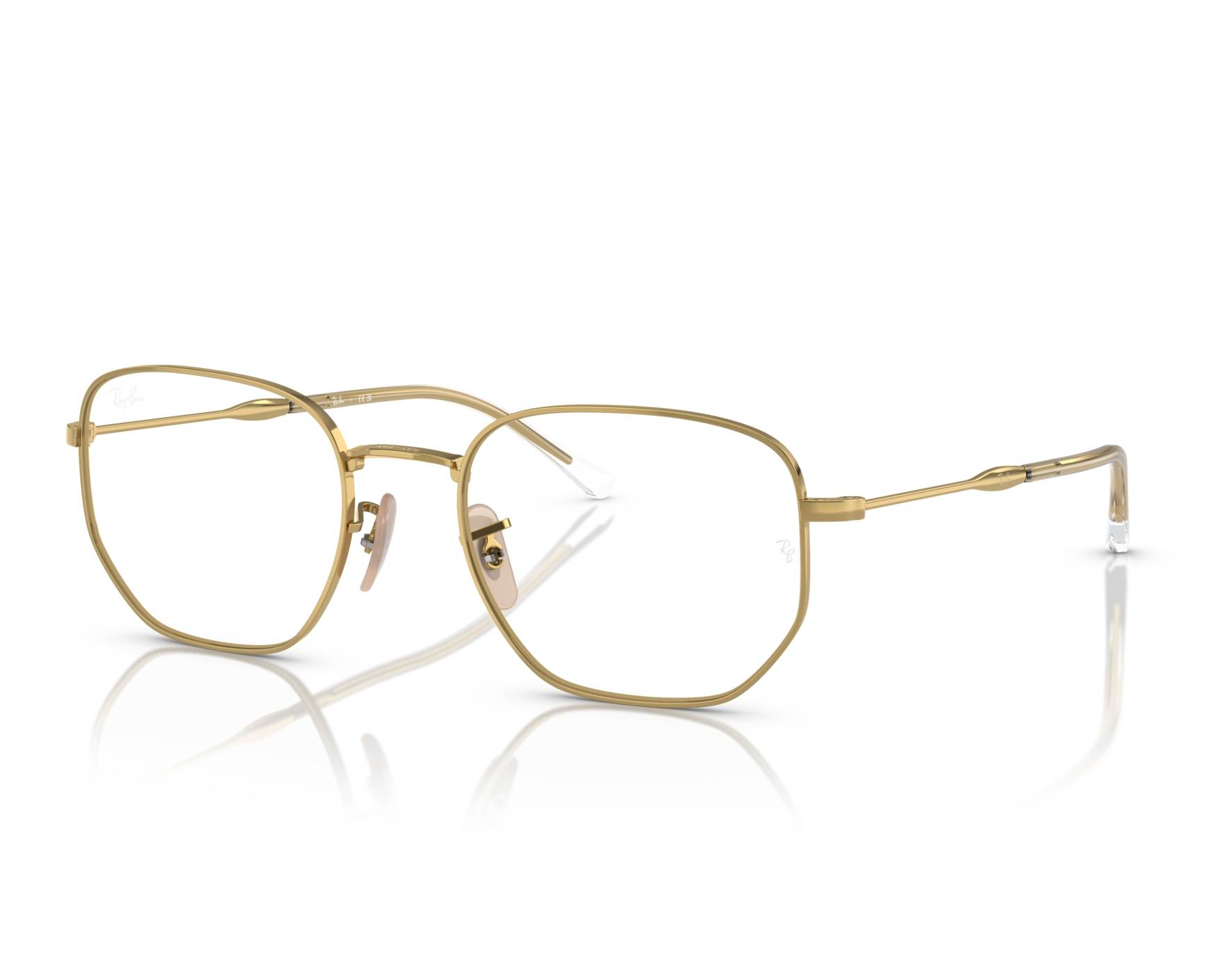 Ray-Ban RX6496 2500 51-20 Gold  360-Grad-Ansicht 7