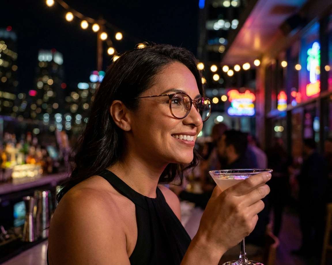 Ray-Ban RX7140 5687 49-20 Havana  andere Ansicht