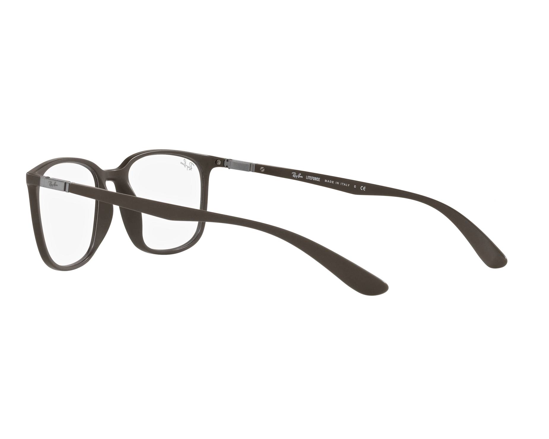 Ray-Ban RX7199 8063 52-18 braun  360-Grad-Ansicht 6
