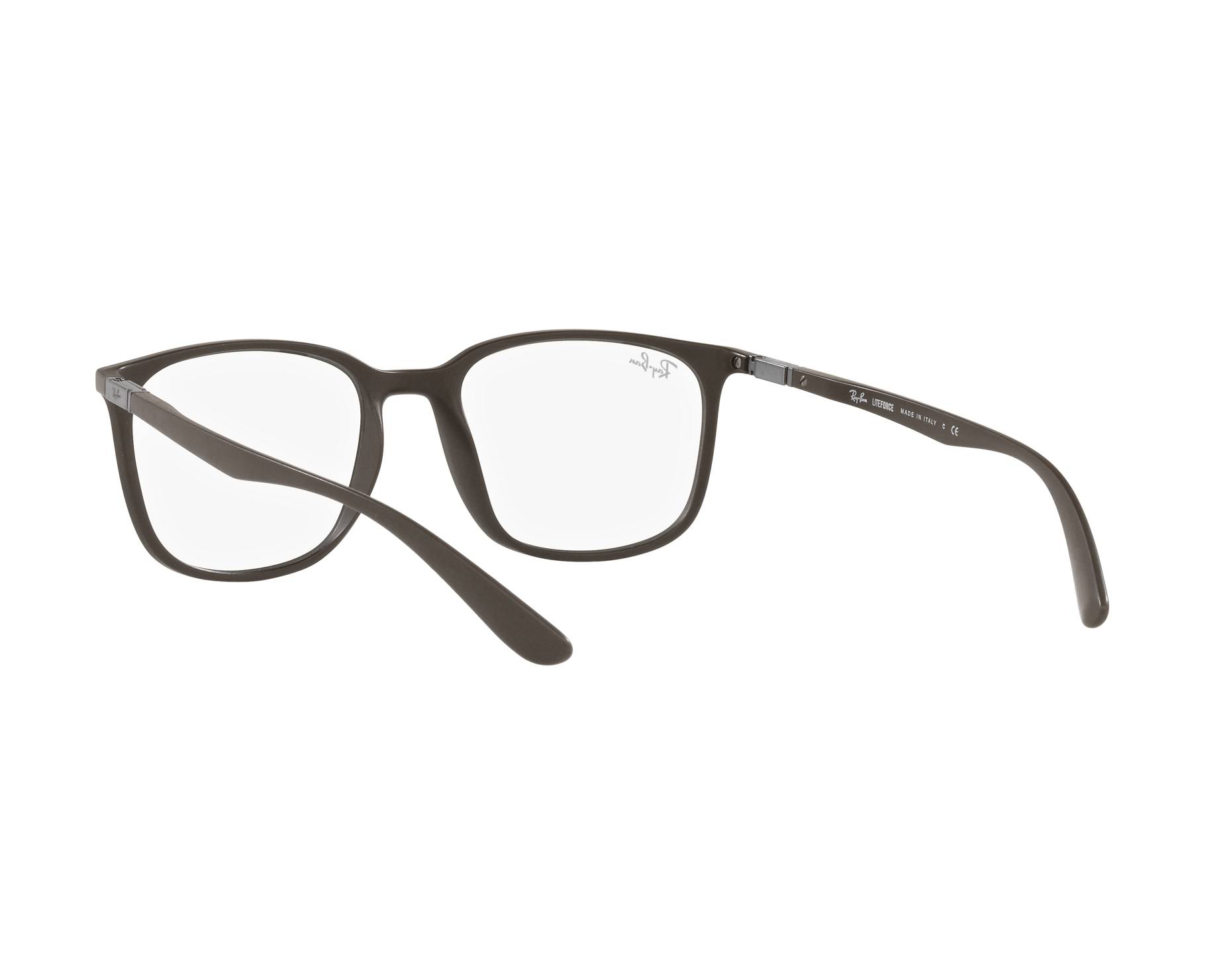 Ray-Ban RX7199 8063 52-18 braun  360-Grad-Ansicht 7