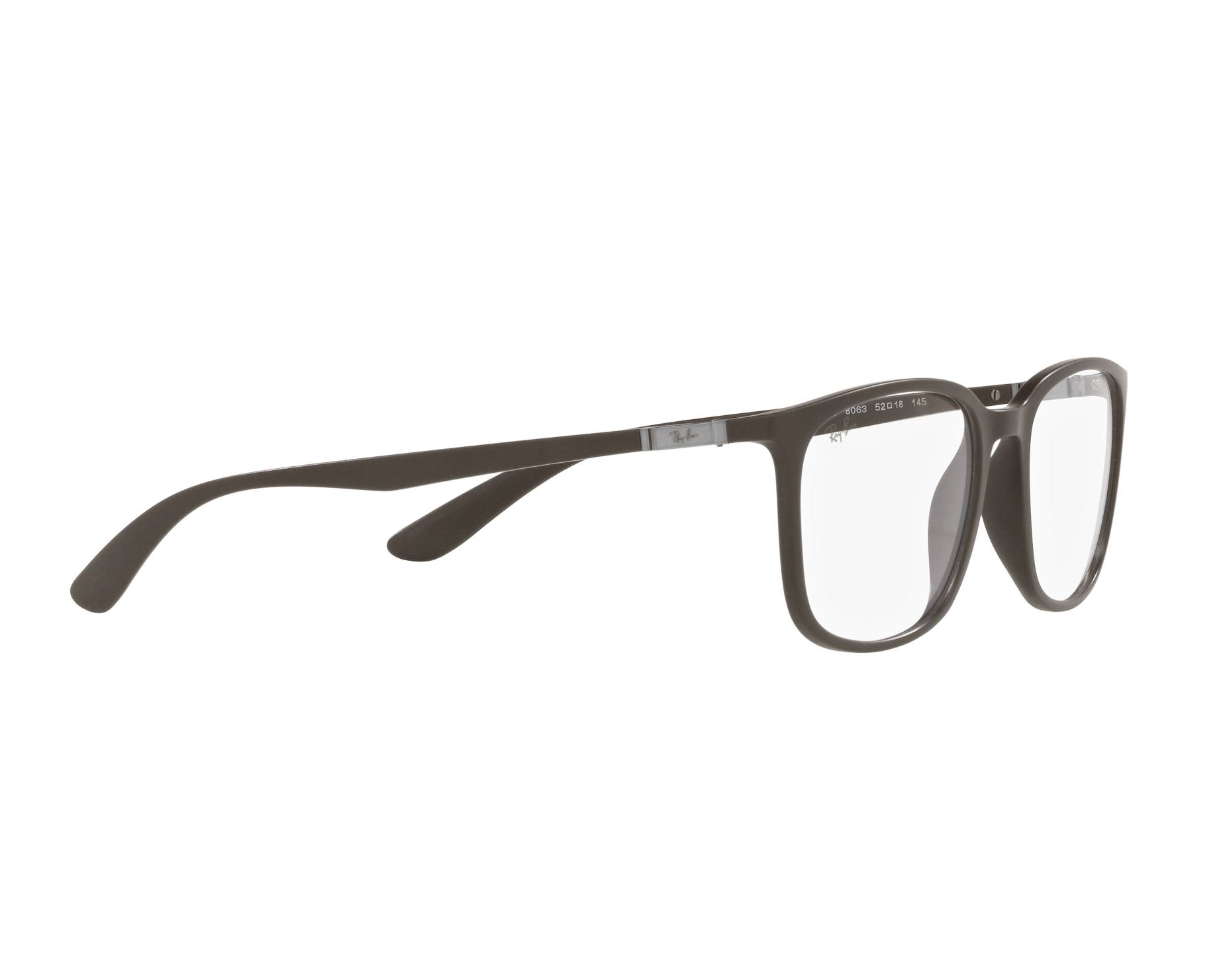 Ray-Ban RX7199 8063 52-18 braun  360-Grad-Ansicht 12