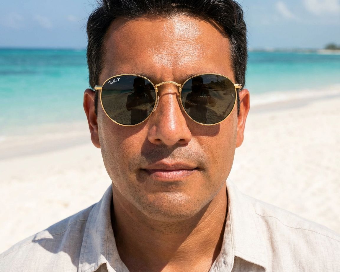 Ray-Ban RB3447 001/58 50-21 gold  360-Grad-Ansicht 14