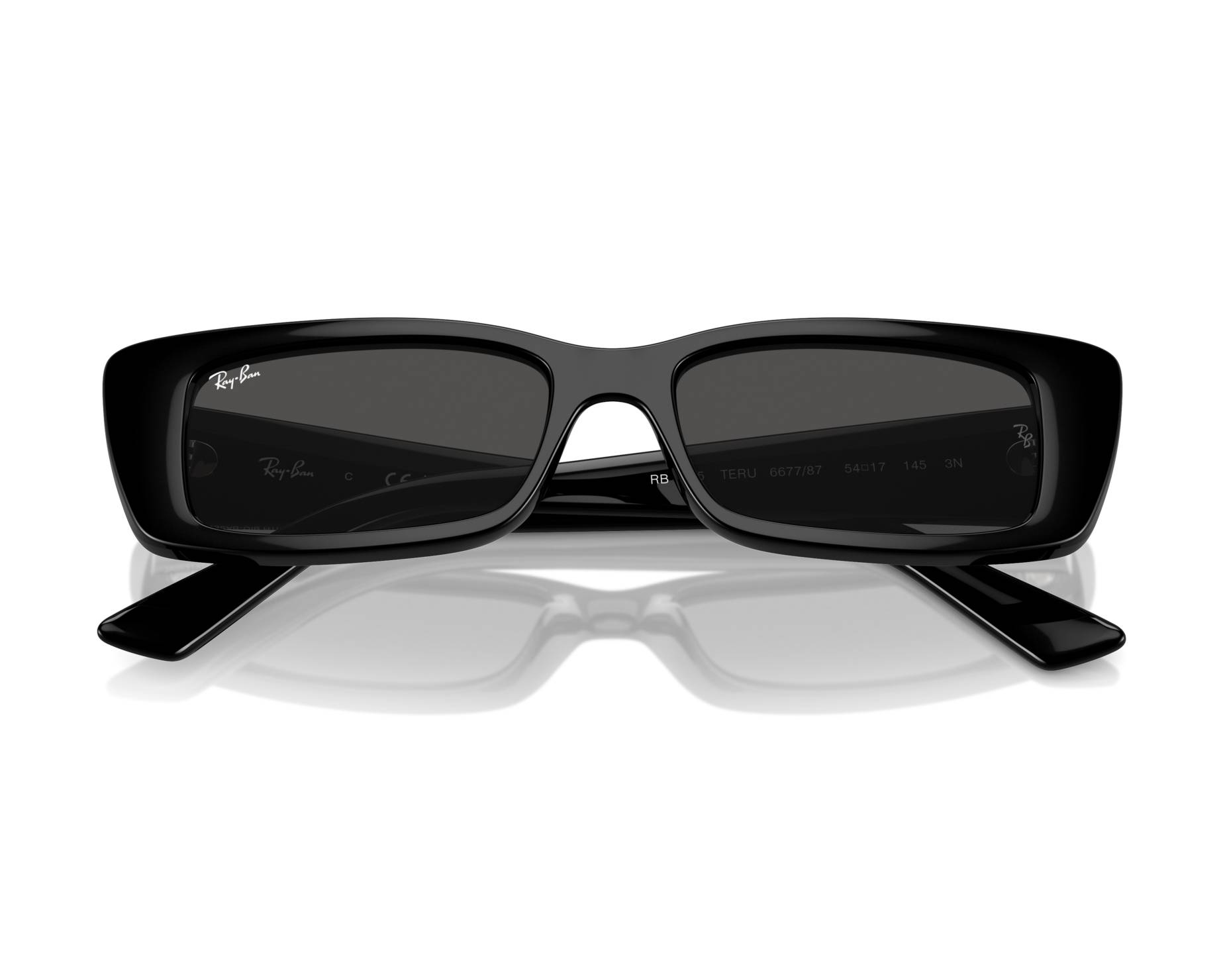 Ray-Ban RB4425 667787 54-17 Black  360-Grad-Ansicht 3