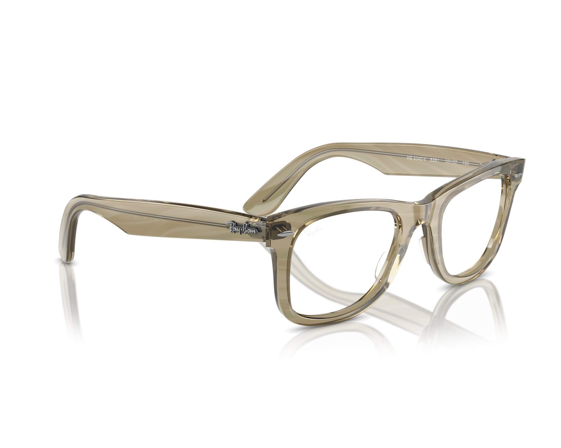 Ray-Ban RX4340V 8381 50-22 Gris  360-Grad-Ansicht 4