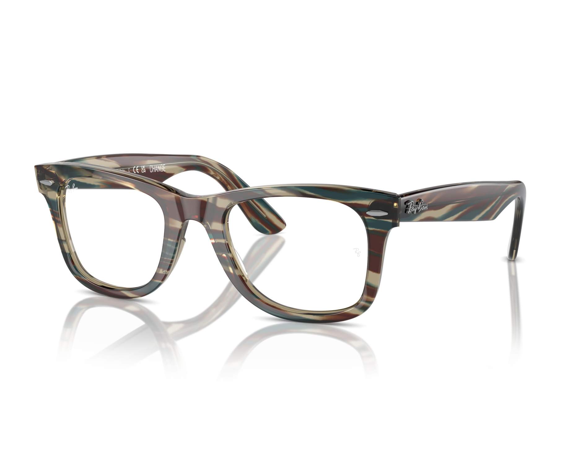 Ray-Ban RX4340V 8381 50-22 Gris  360-Grad-Ansicht 5