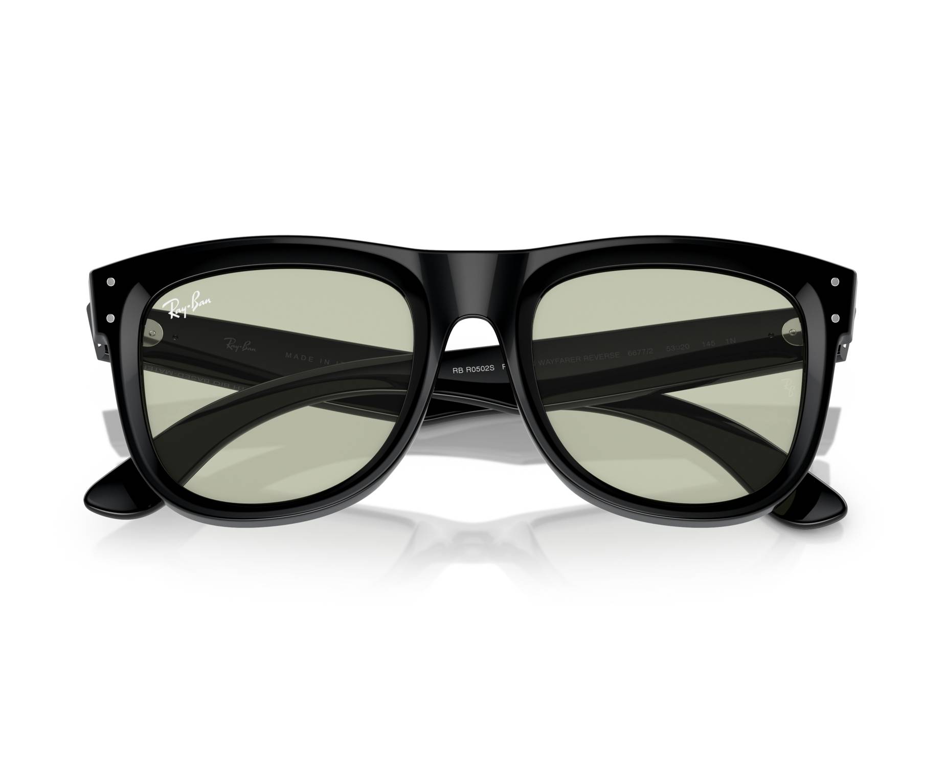 Ray-Ban RBR0502S 6677/2 53-20 schwarz  360-Grad-Ansicht 3