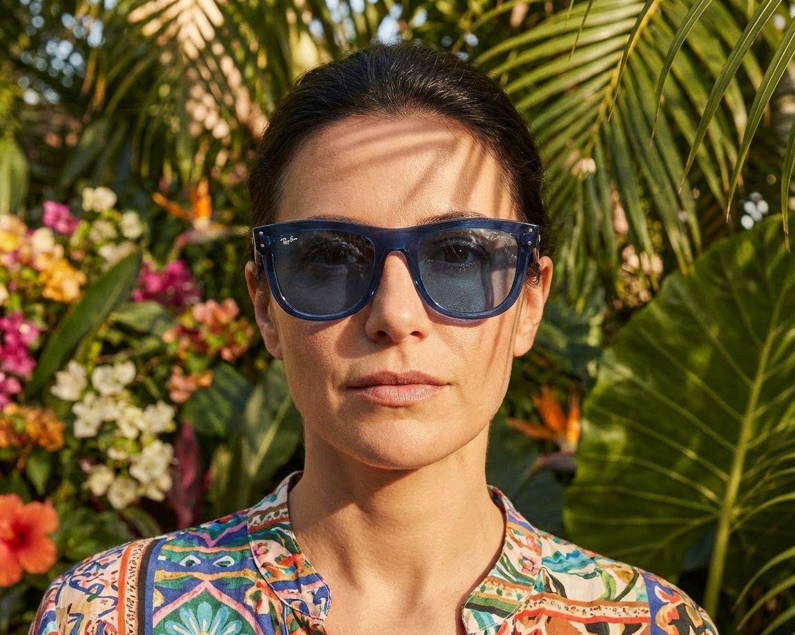 Ray-Ban RBR0502S 67083A 50-22 blau  360-Grad-Ansicht 13