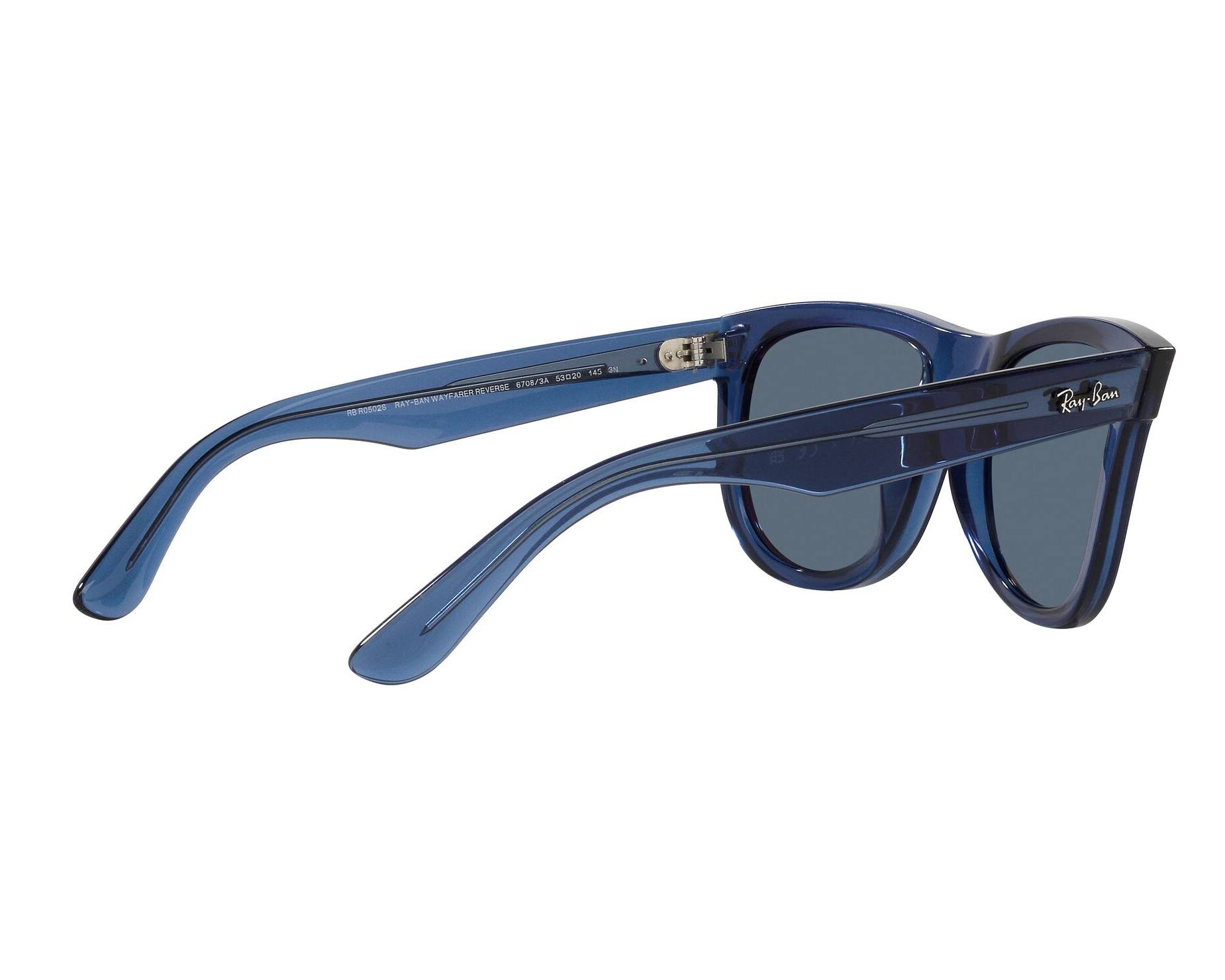 Ray-Ban RBR0502S 67083A 53-20 blau  360-Grad-Ansicht 9