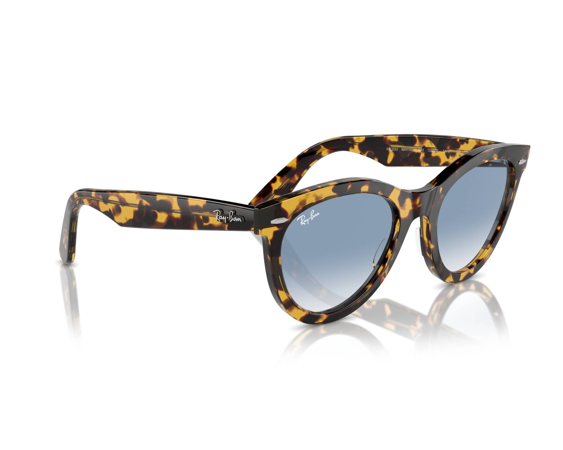 Ray-Ban RB2241 13323F 54-21 Havana  360-Grad-Ansicht 1