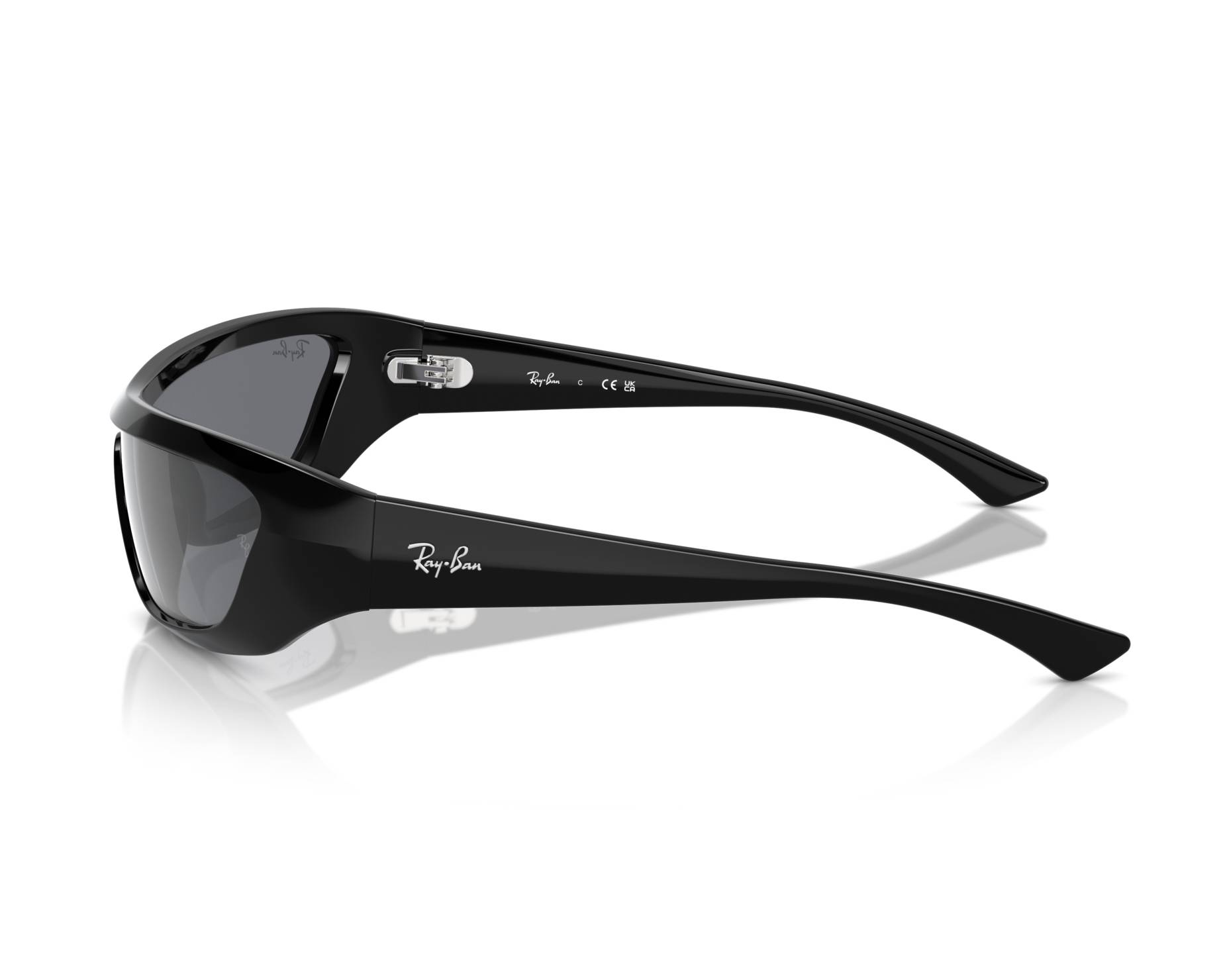 Ray-Ban RB4431 66776V - schwarz  360-Grad-Ansicht 5