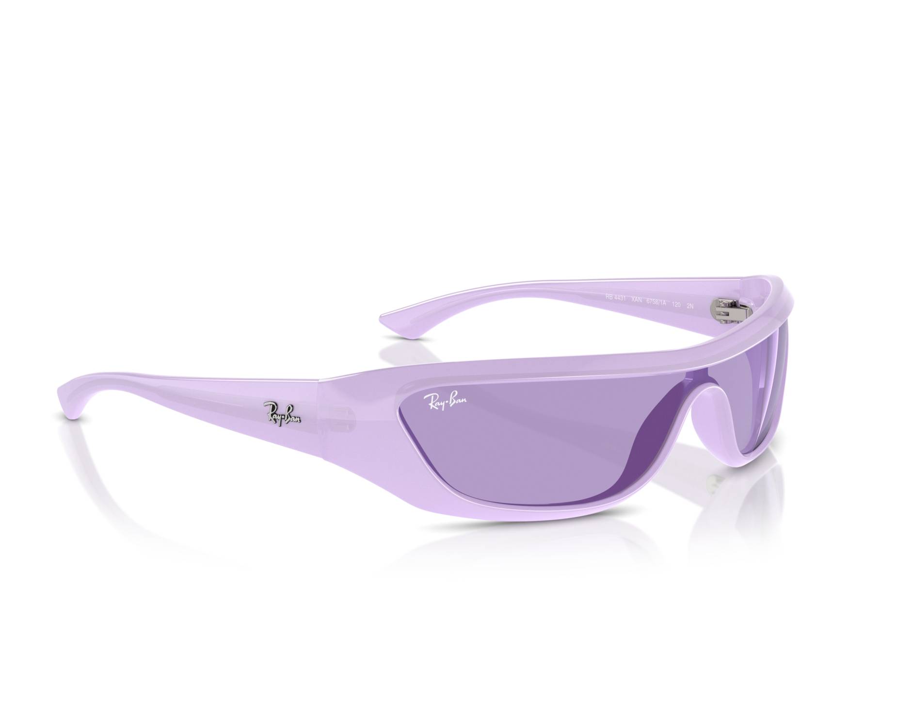 Ray-Ban RB4431 67581A - lila  360-Grad-Ansicht 1