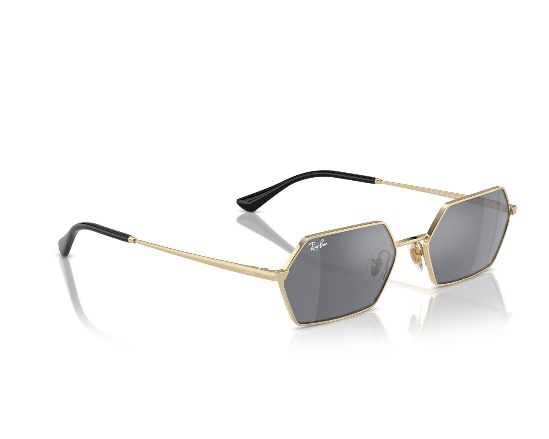 Ray-Ban RB3728 92136V 55-18 gold  360-Grad-Ansicht 1