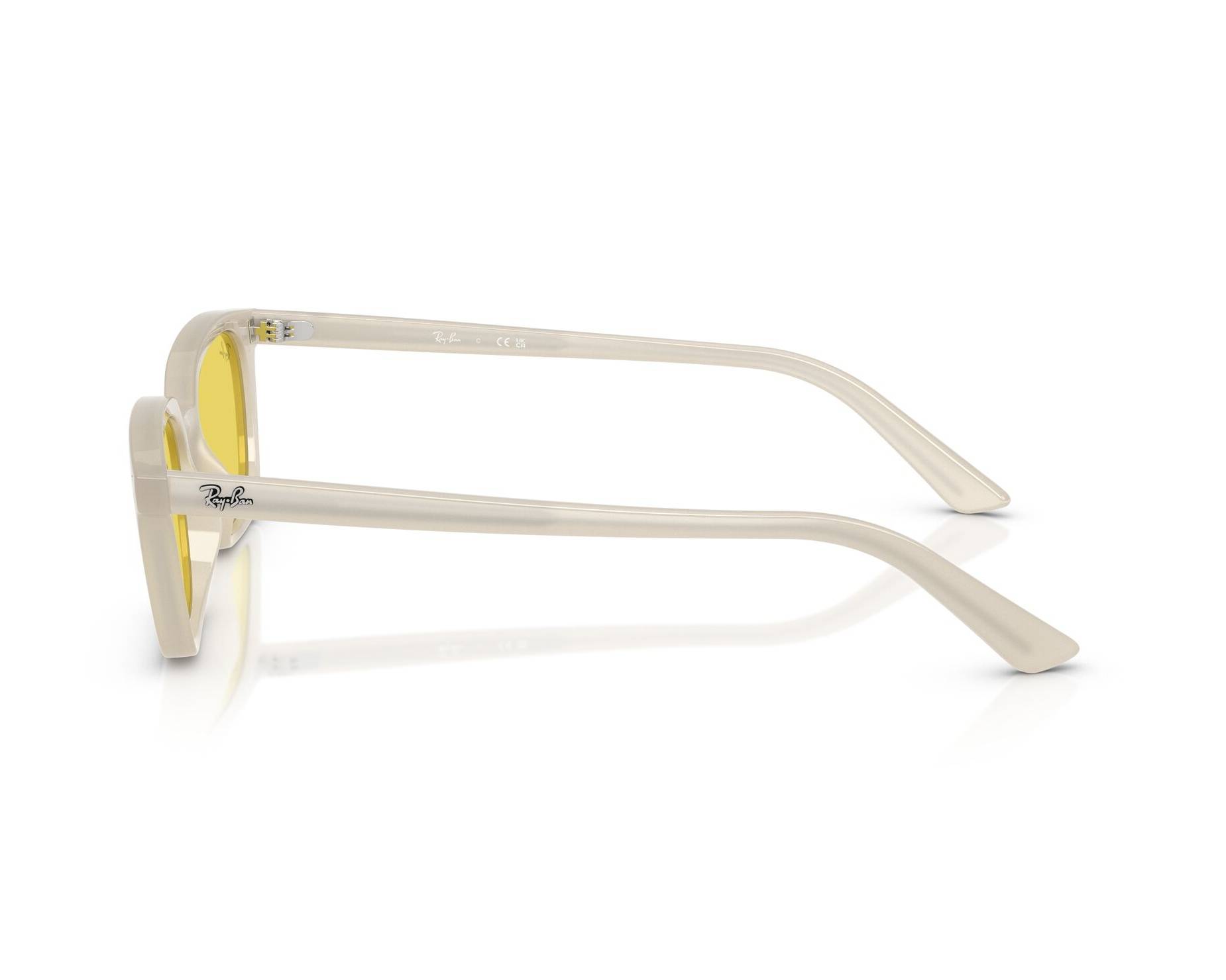 Ray-Ban RB4456 68086D 53-19 Blanc  360-Grad-Ansicht 6
