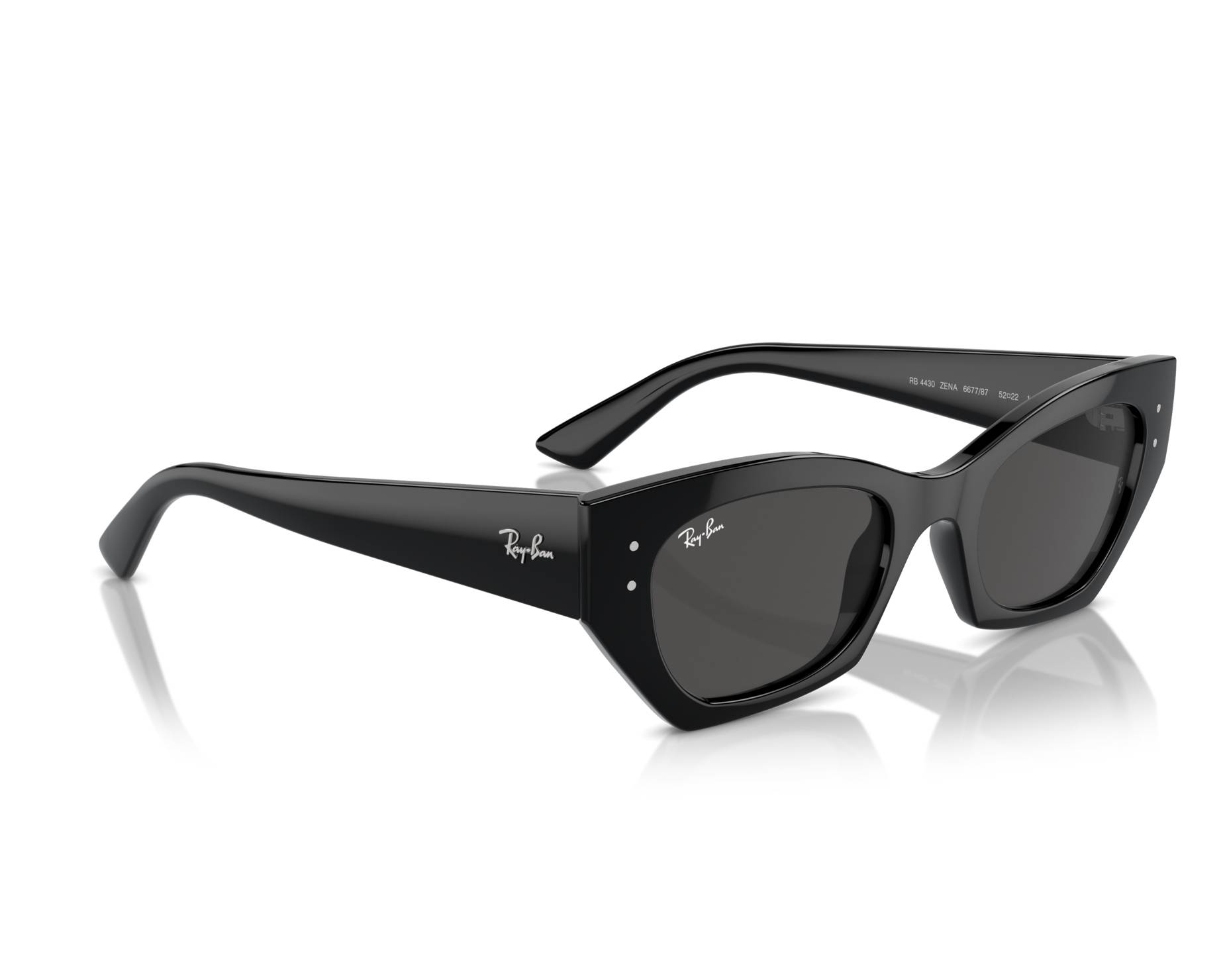 Ray-Ban RB4430 667787 52-22 Black  360-Grad-Ansicht 1