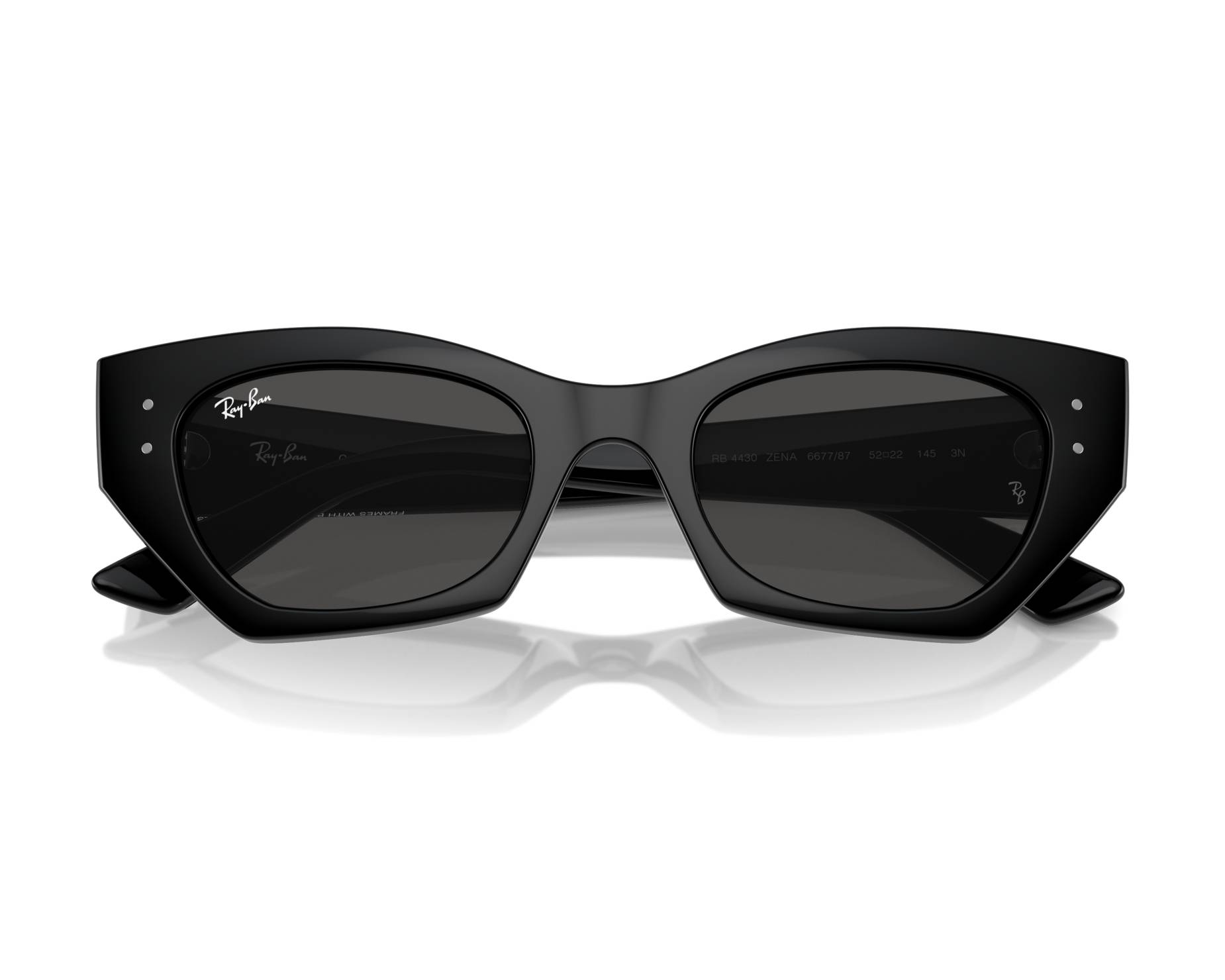 Ray-Ban RB4430 667787 52-22 Black  360-Grad-Ansicht 3