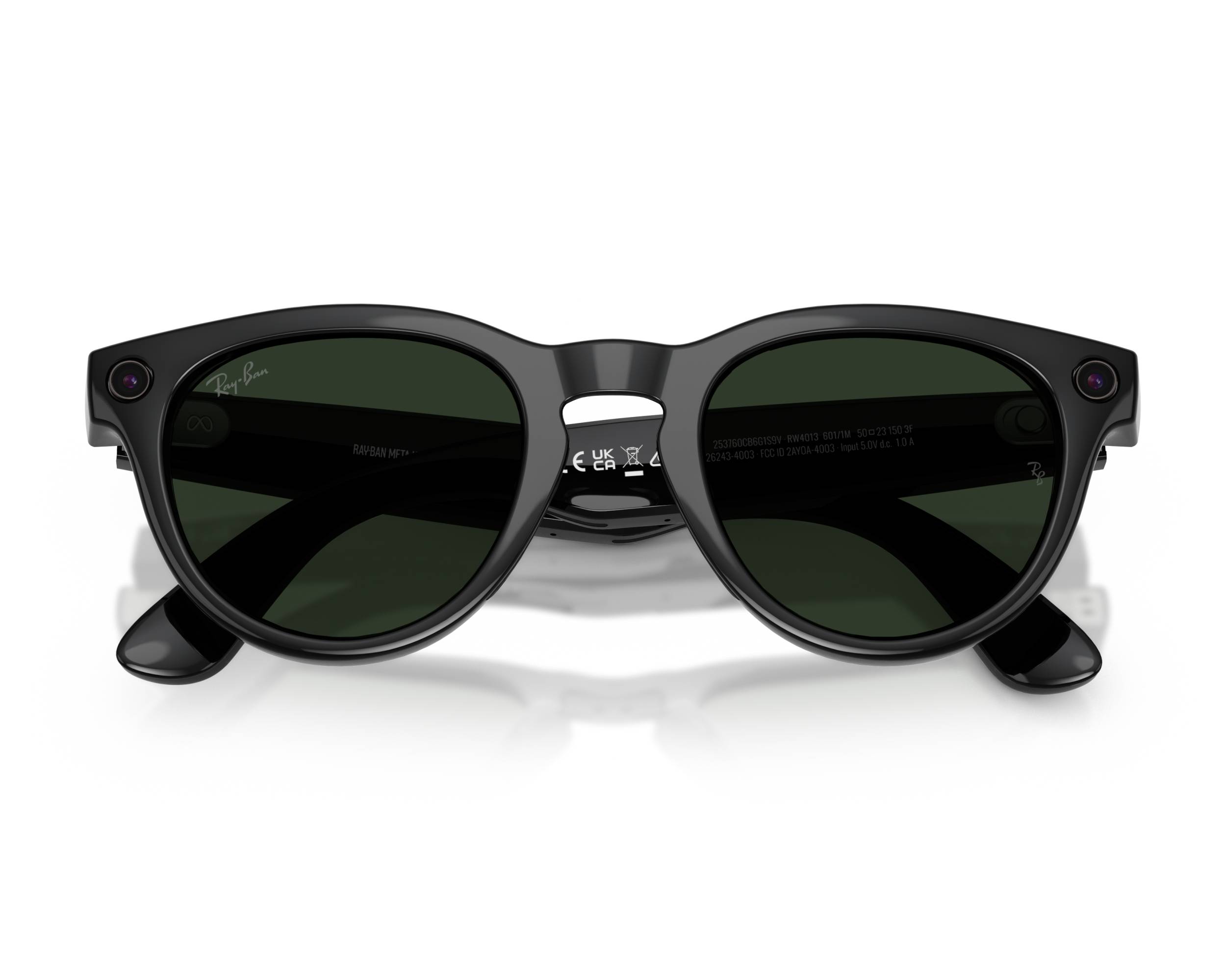 Ray-Ban Meta RW4013 601/1M 50-23 Negra  360-Grad-Ansicht 1
