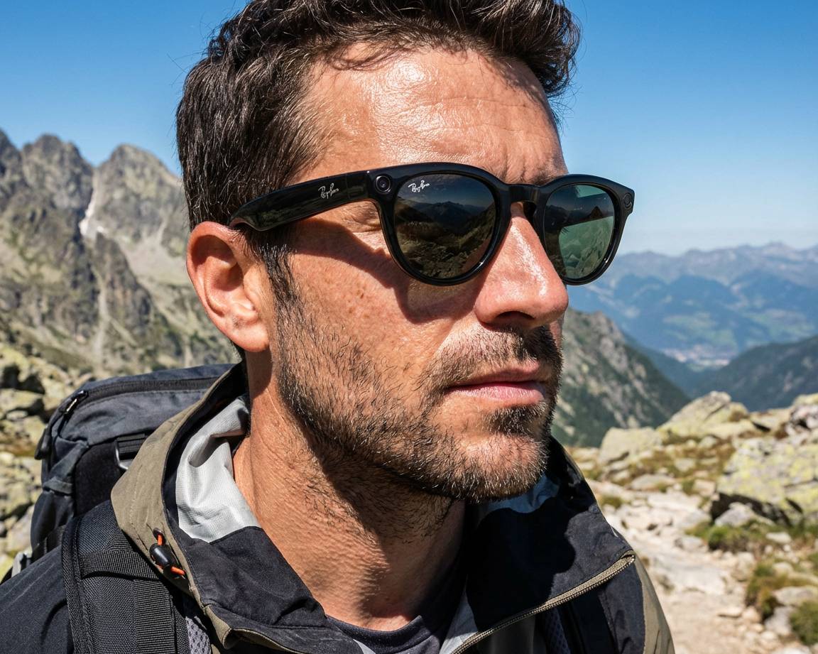 Ray-Ban Meta RW4013 601/71 50-23 schwarz  360-Grad-Ansicht 9