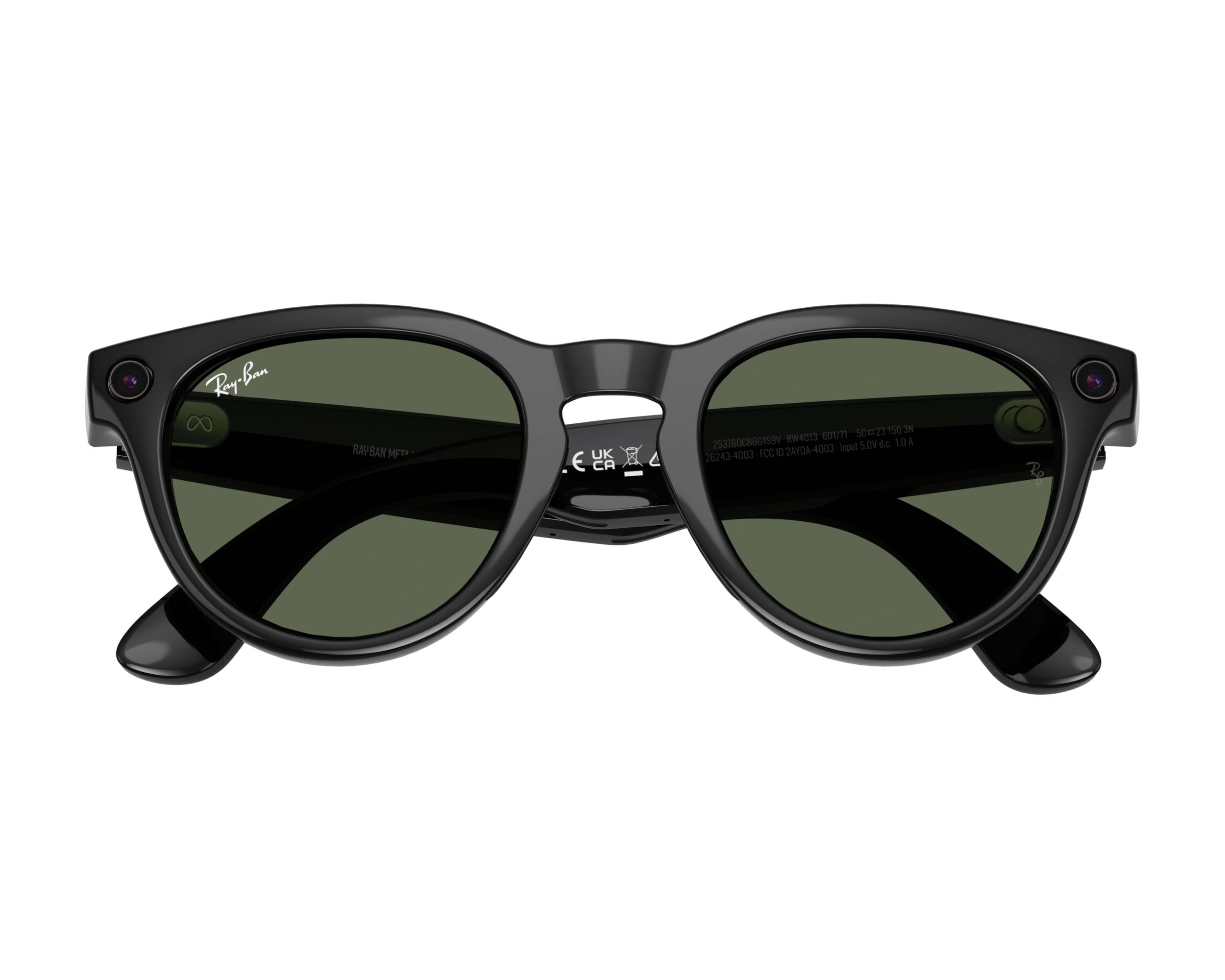 Ray-Ban Meta RW4013 601/71 50-23 schwarz  360-Grad-Ansicht 4