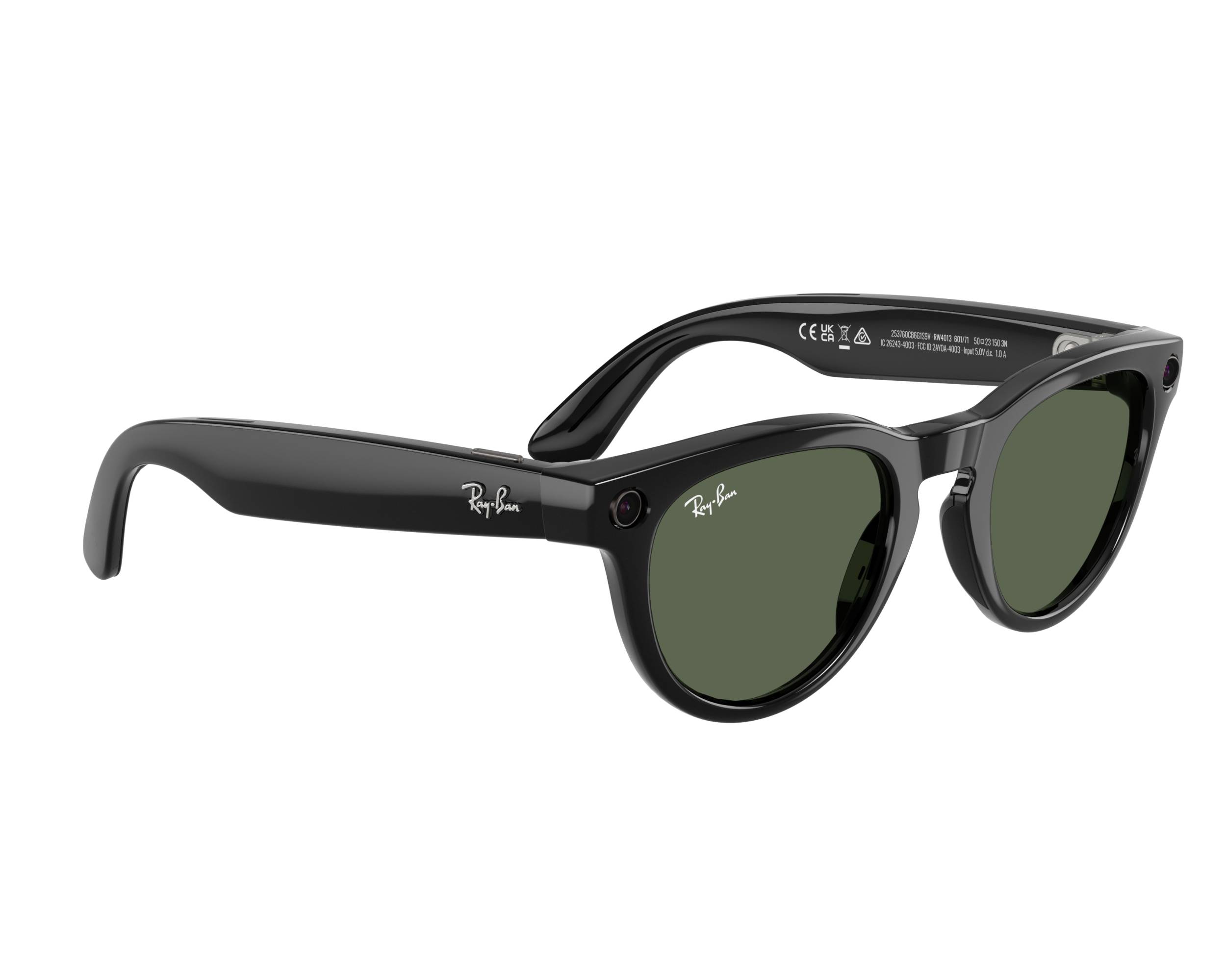 Ray-Ban Meta RW4013 601/71 50-23 schwarz  360-Grad-Ansicht 6