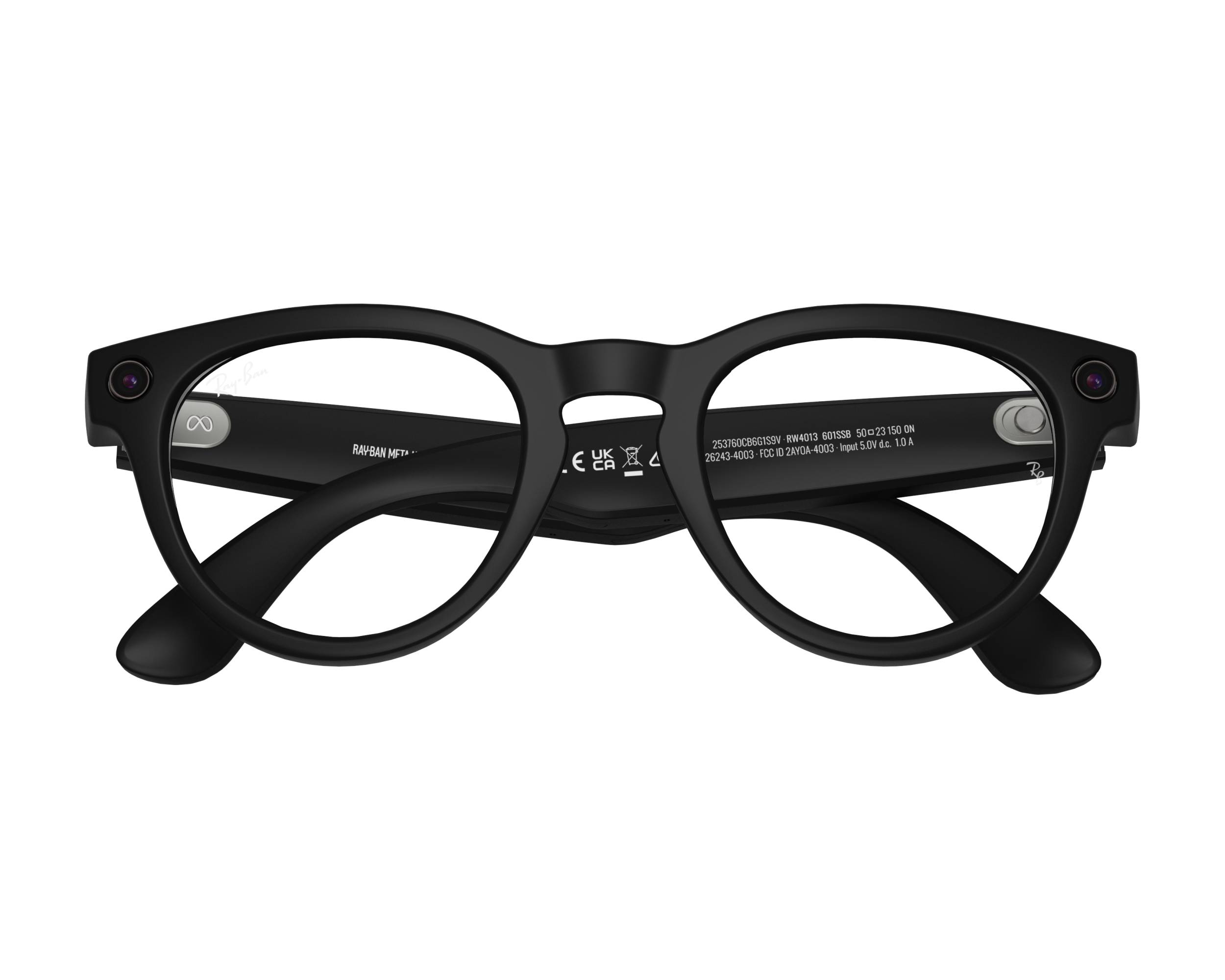 Ray-Ban Meta RW4013 601SSB 50-23 schwarz  360-Grad-Ansicht 6