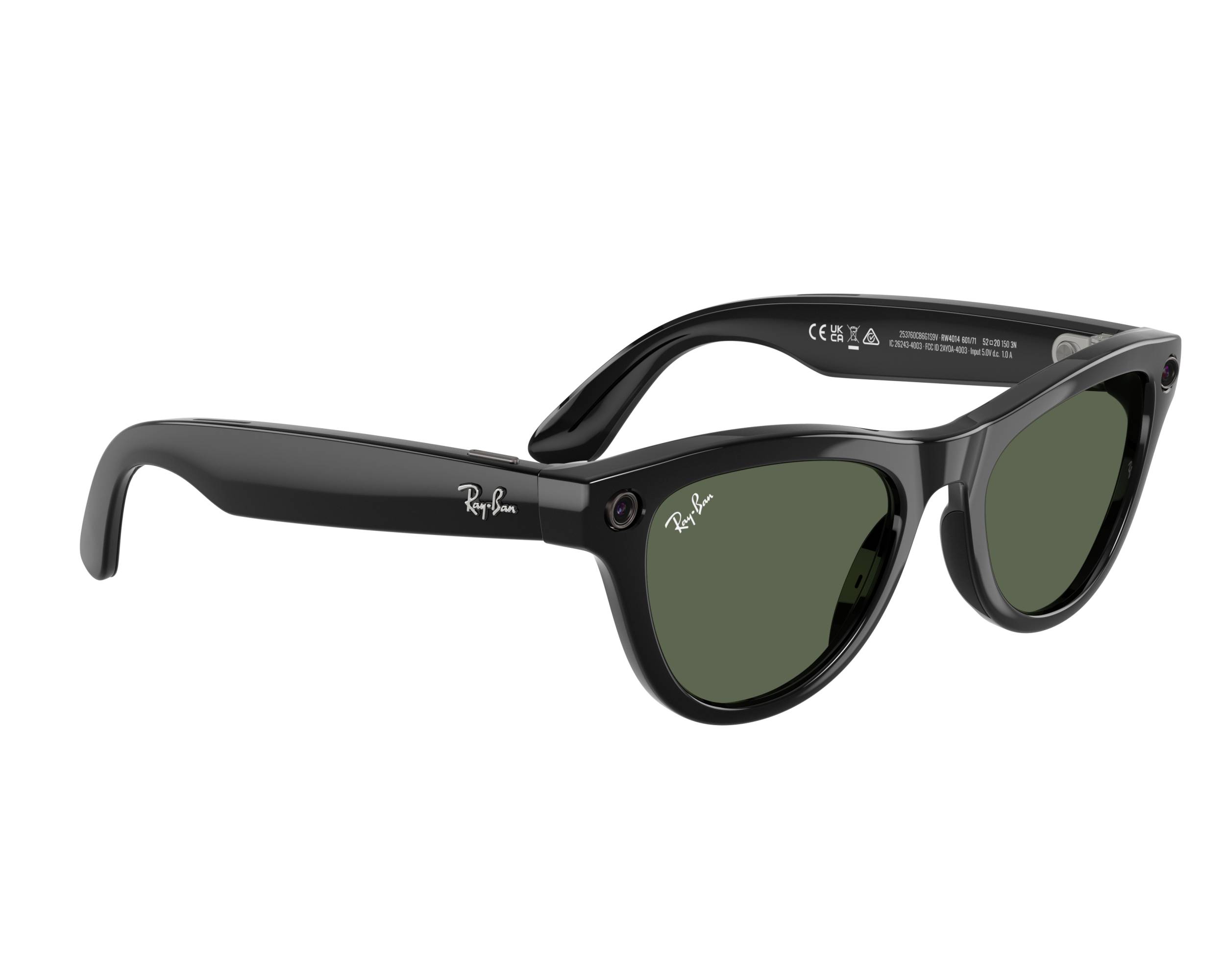 Ray-Ban Meta RW4014 601/71 52-20 Black  360-Grad-Ansicht 4